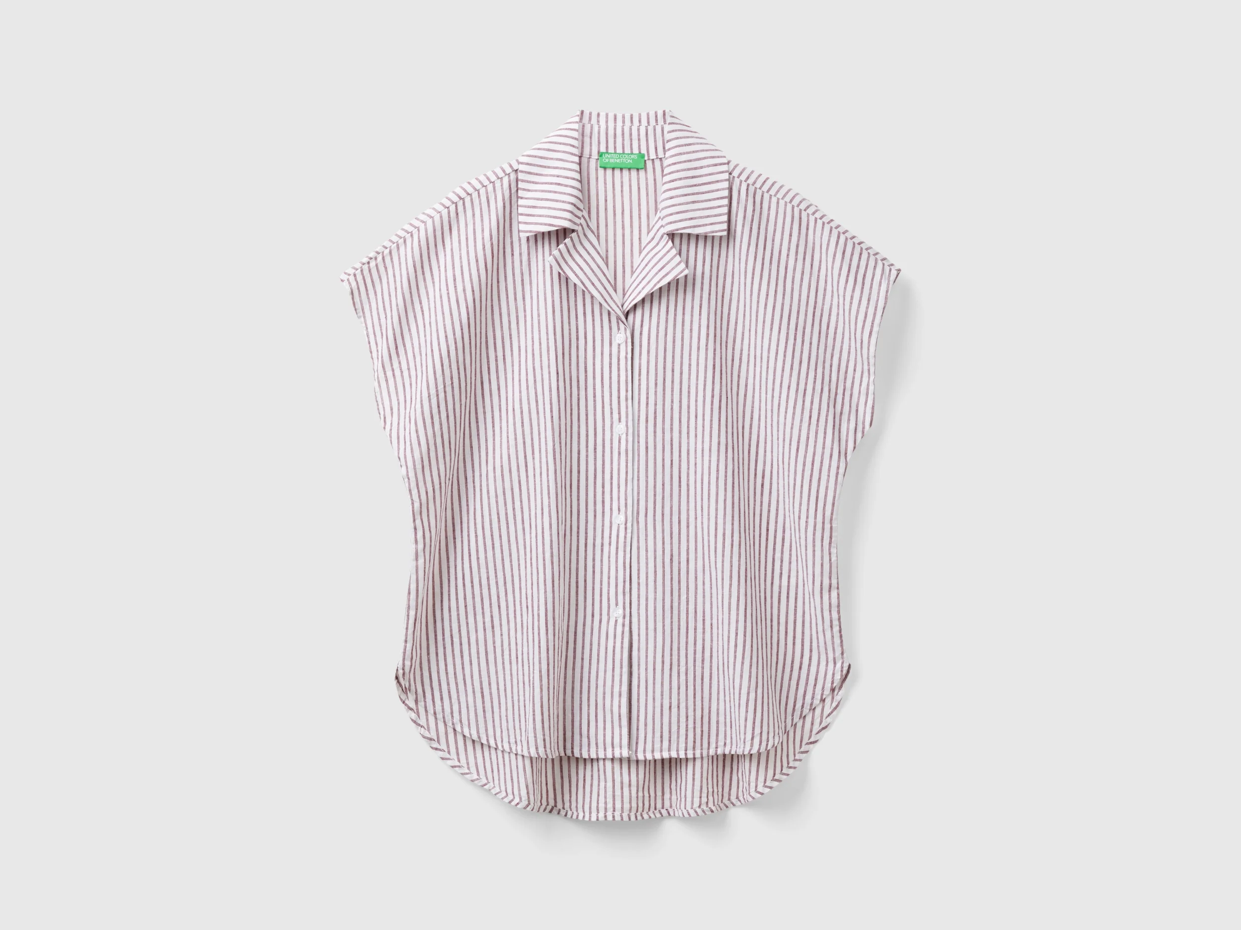 Camicia manica corta a righe