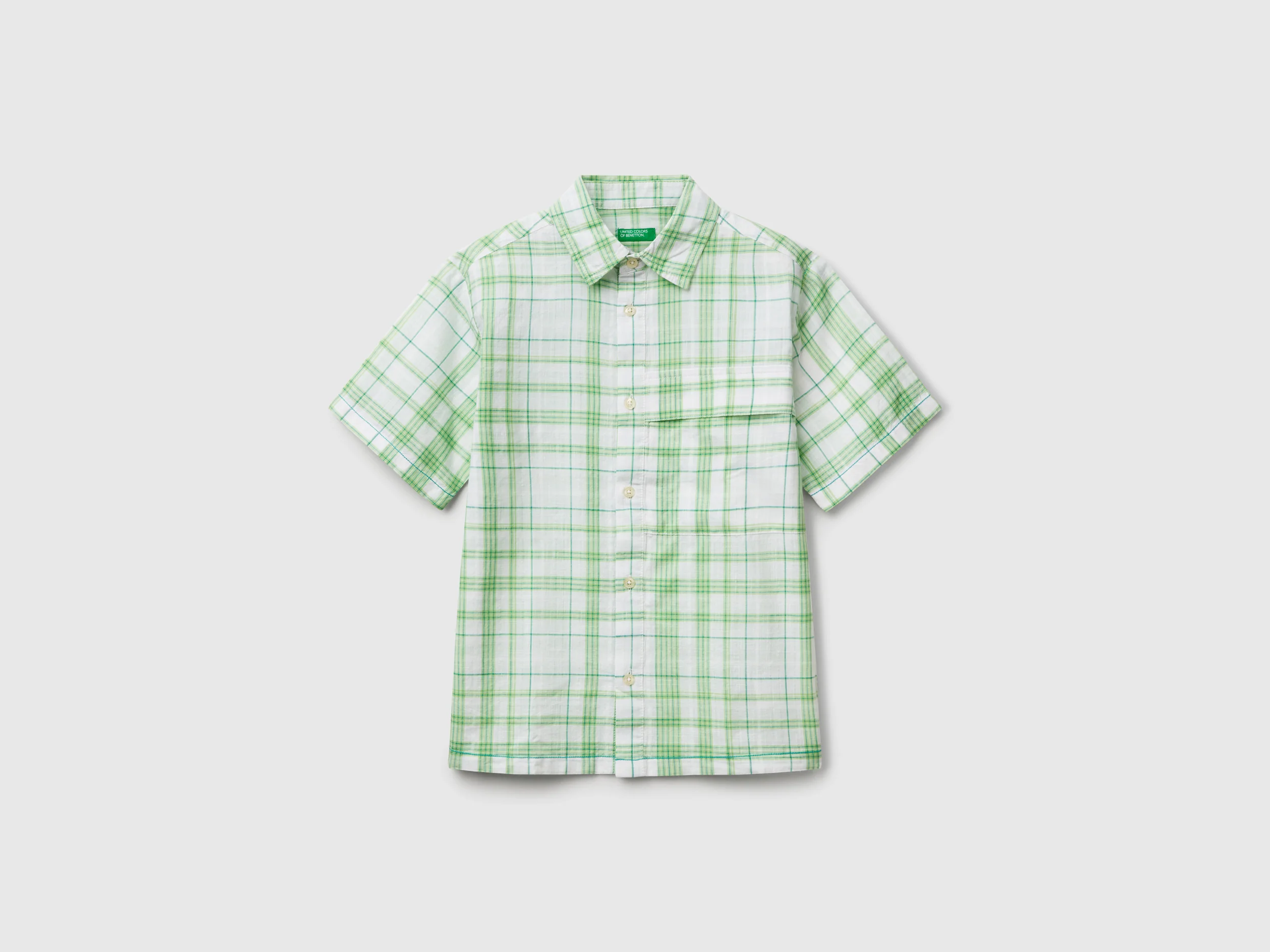 Camicia over fit a quadri