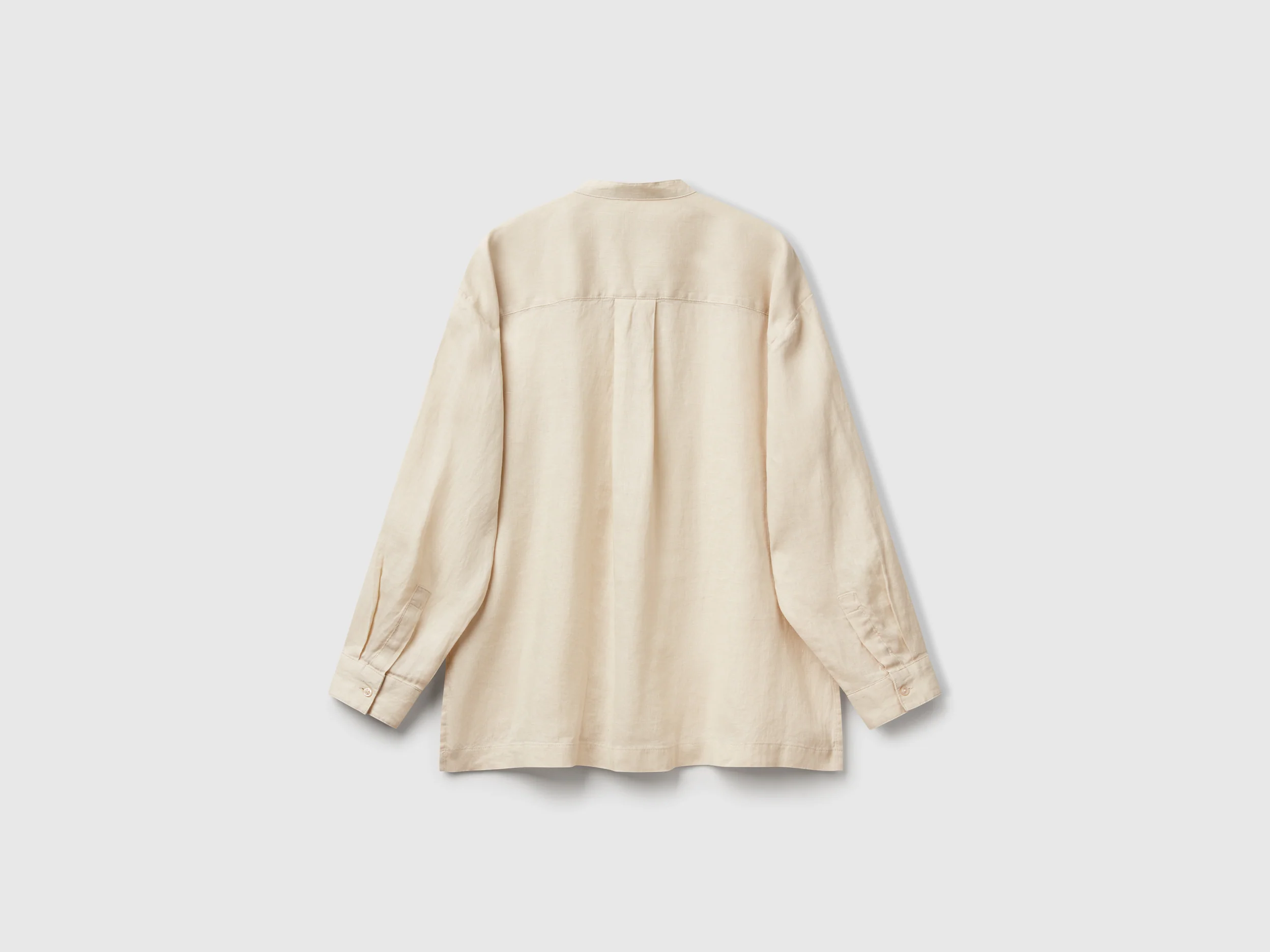 Camicia over in puro lino - Image 2