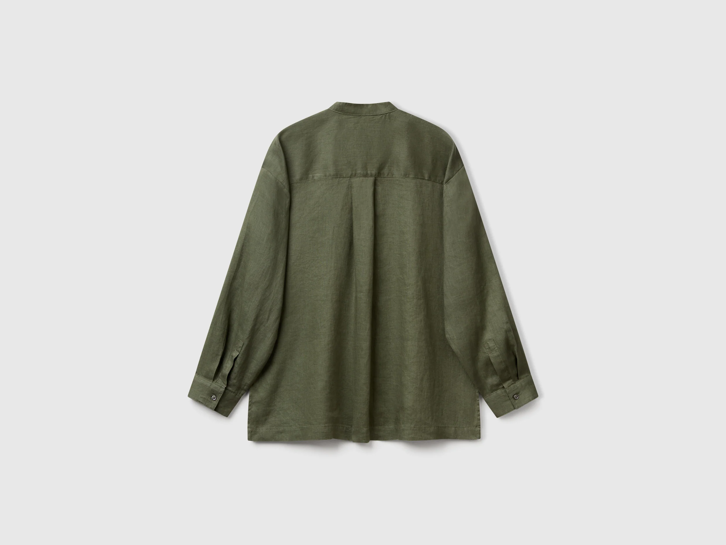 Camicia over in puro lino - Image 2