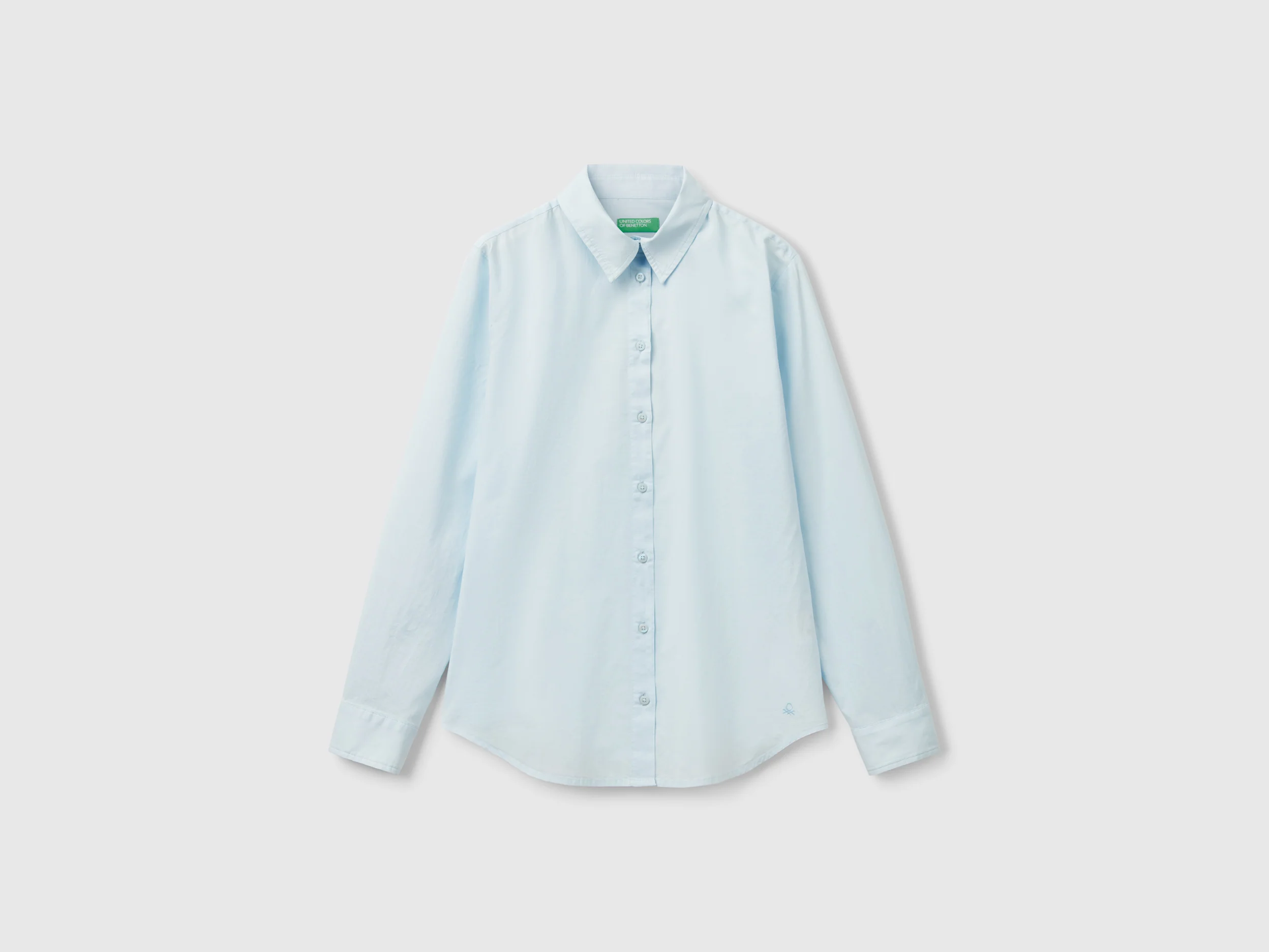 Camicia regular fit in cotone leggero
