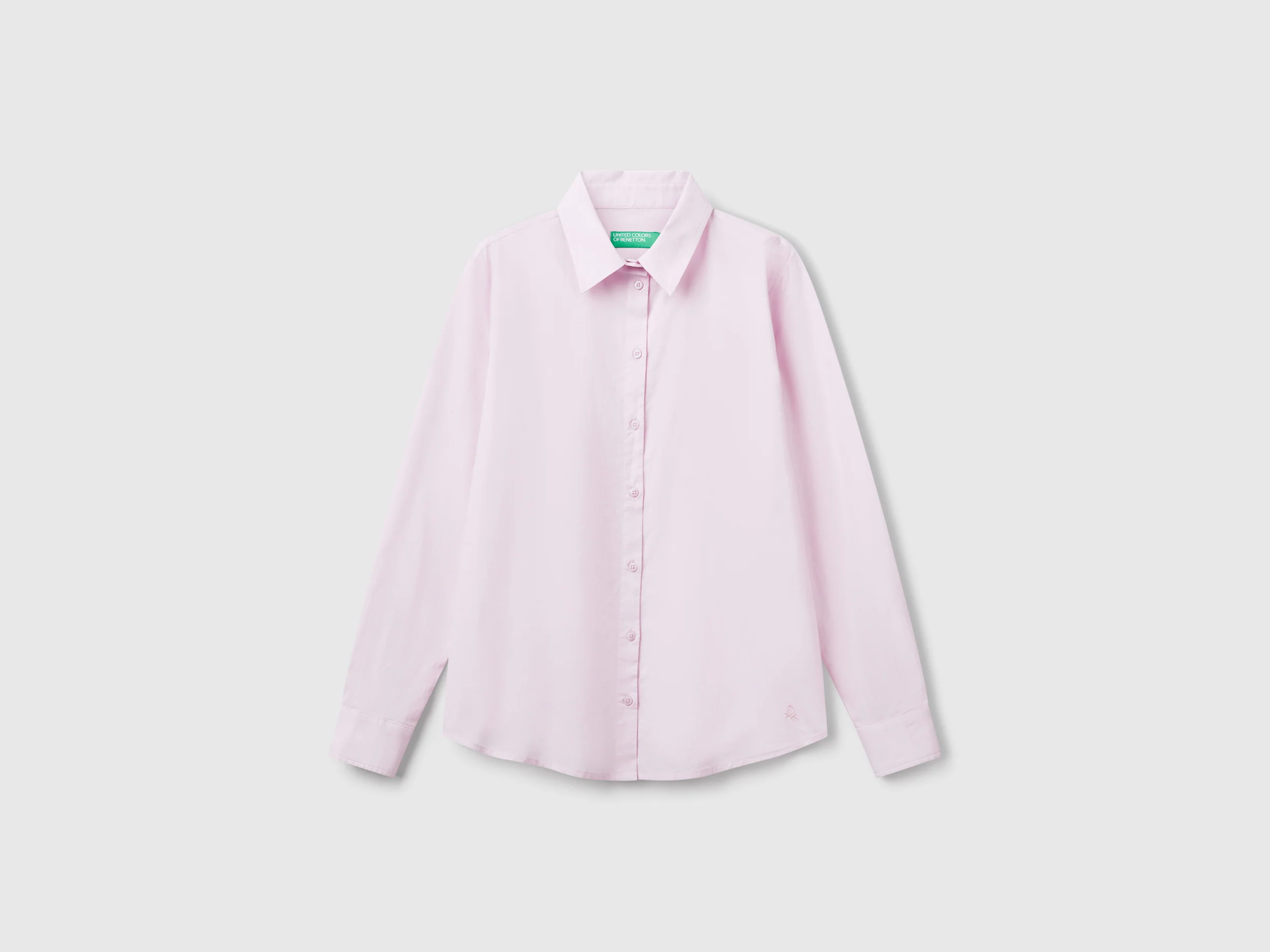 Camicia regular fit in cotone leggero