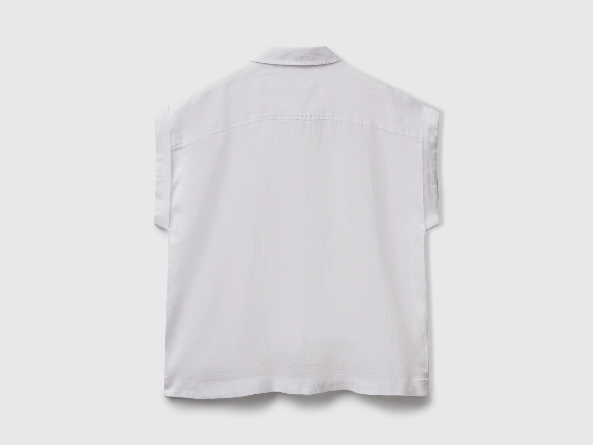 Camicia regular fit in puro lino - Image 2