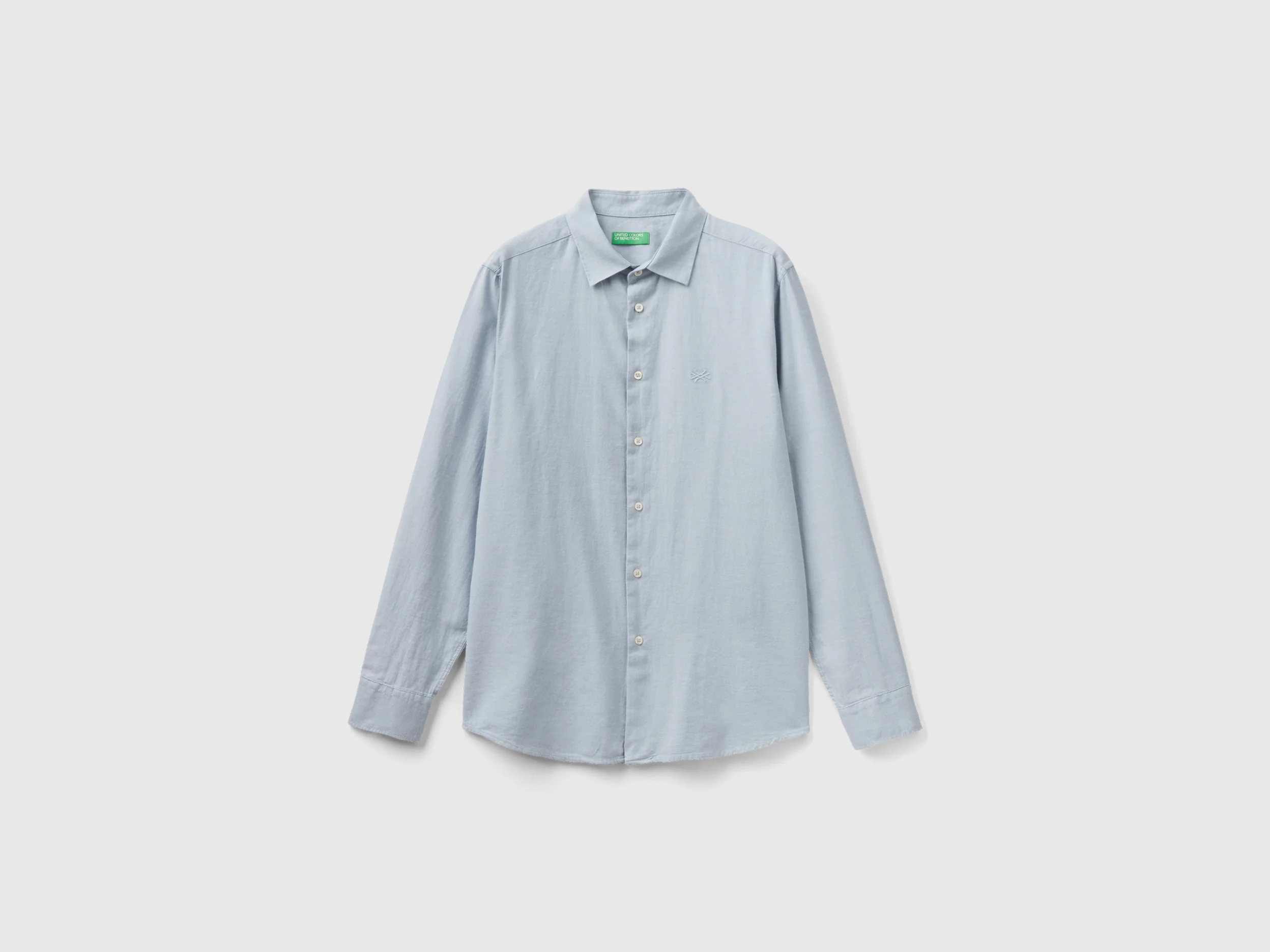 Camicia slim fit in flanella