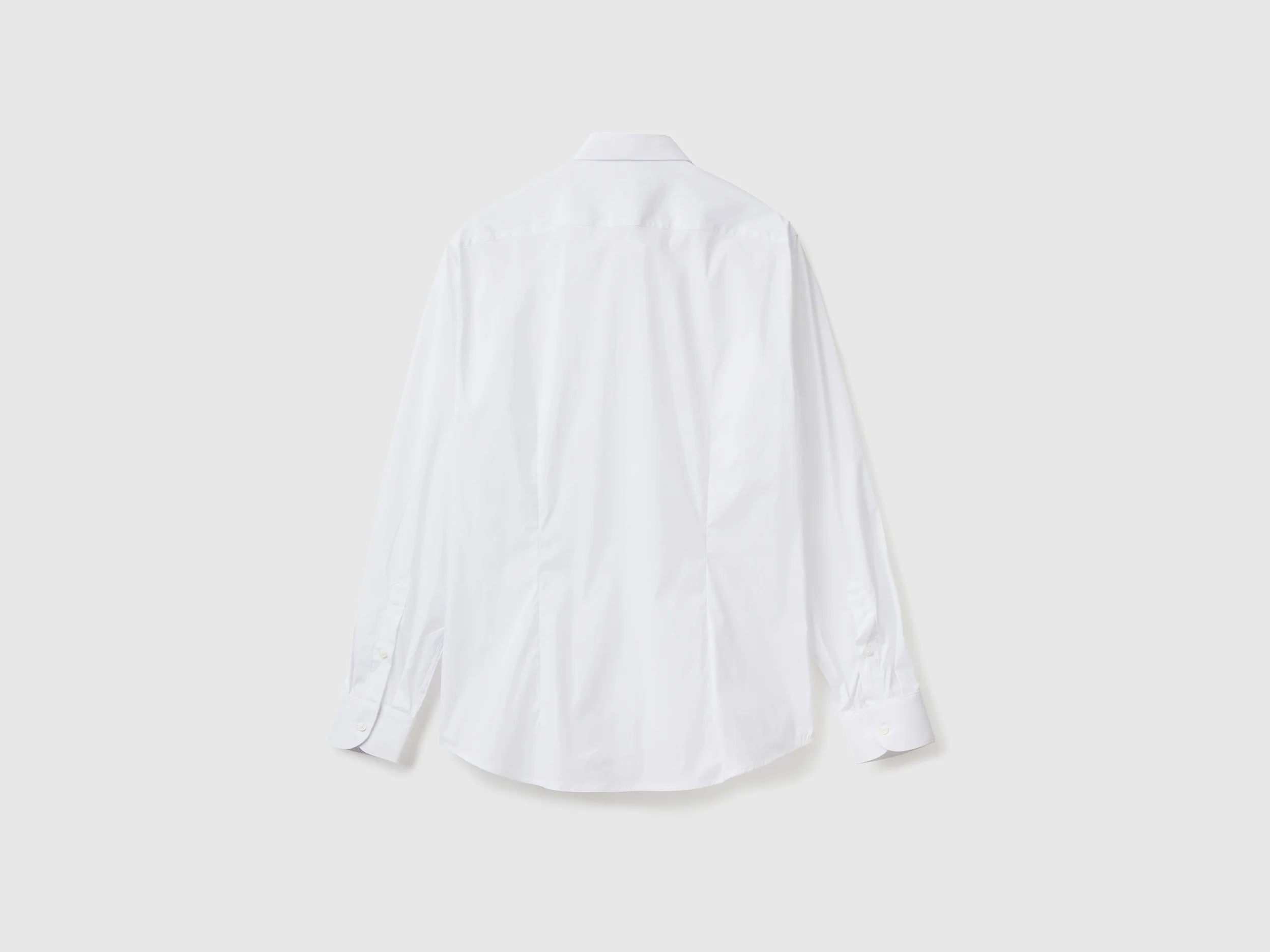 Camicia slim fit tinta unita - Image 2
