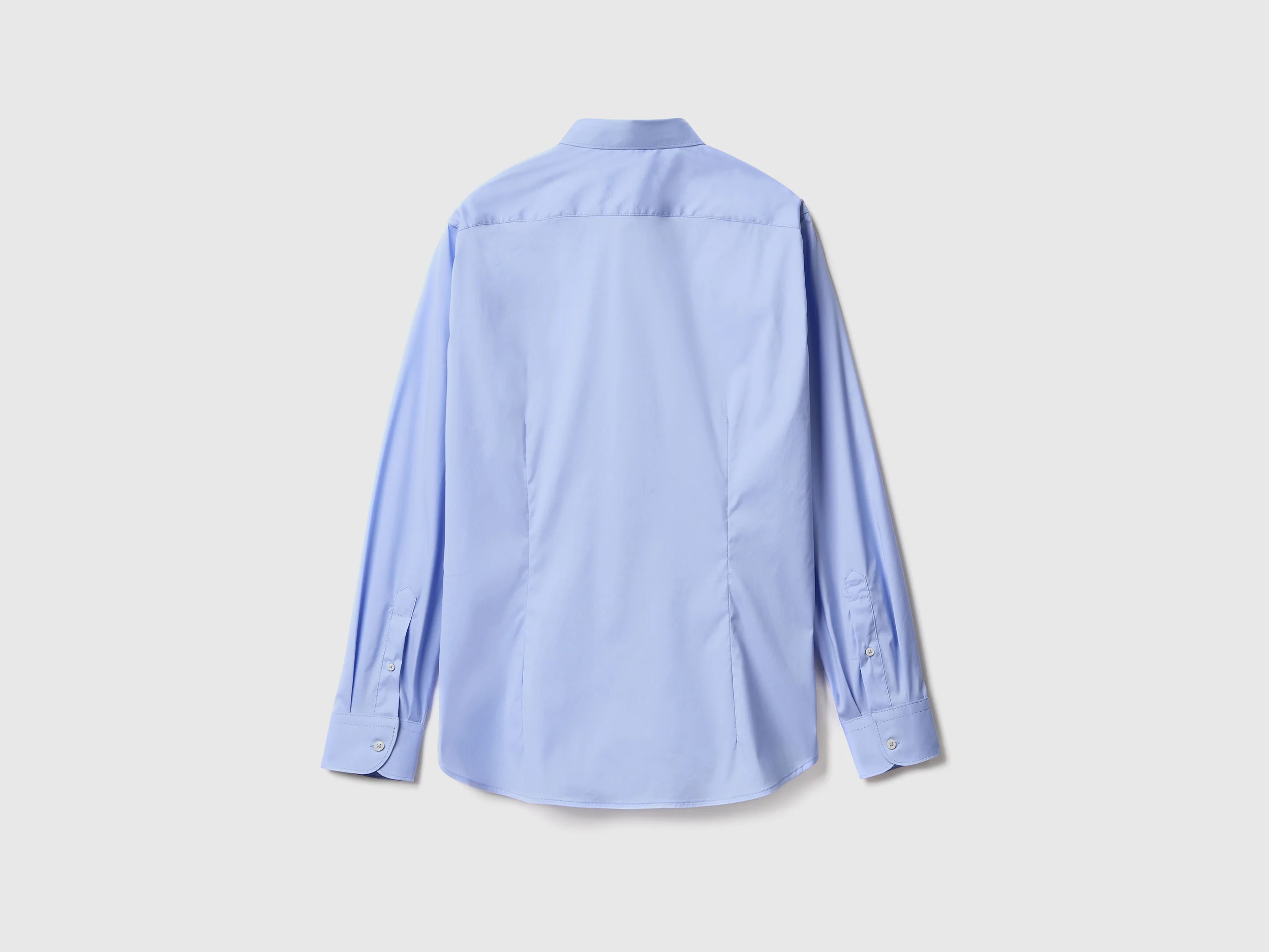 Camicia slim fit tinta unita - Image 2