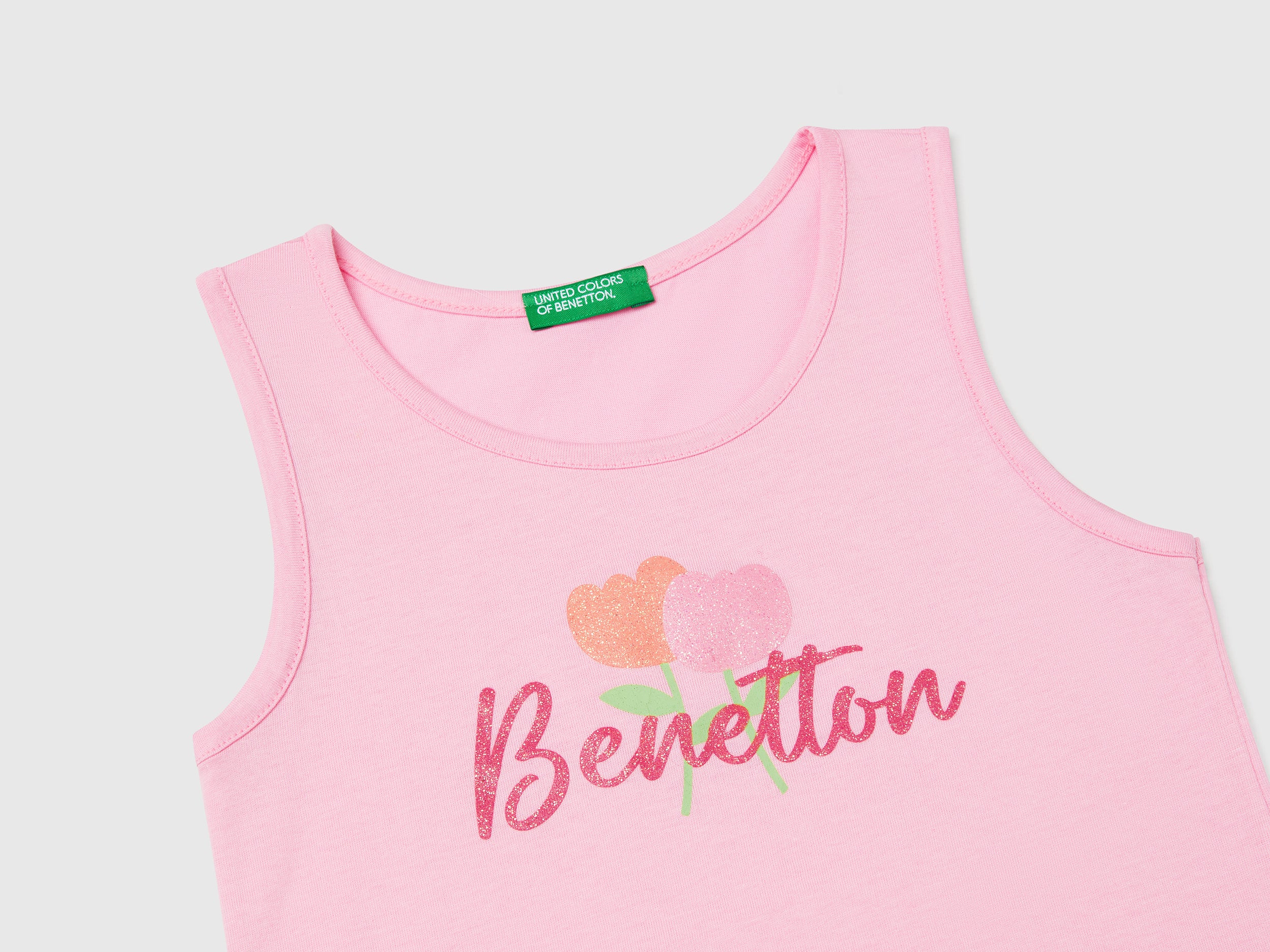 Canotta con logo in cotone bio - Image 3