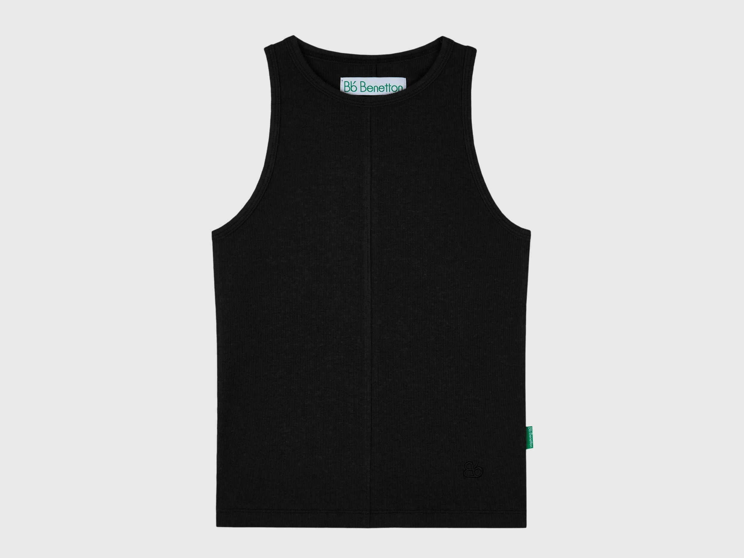 Canotta in misto cotone e Modal stretch
