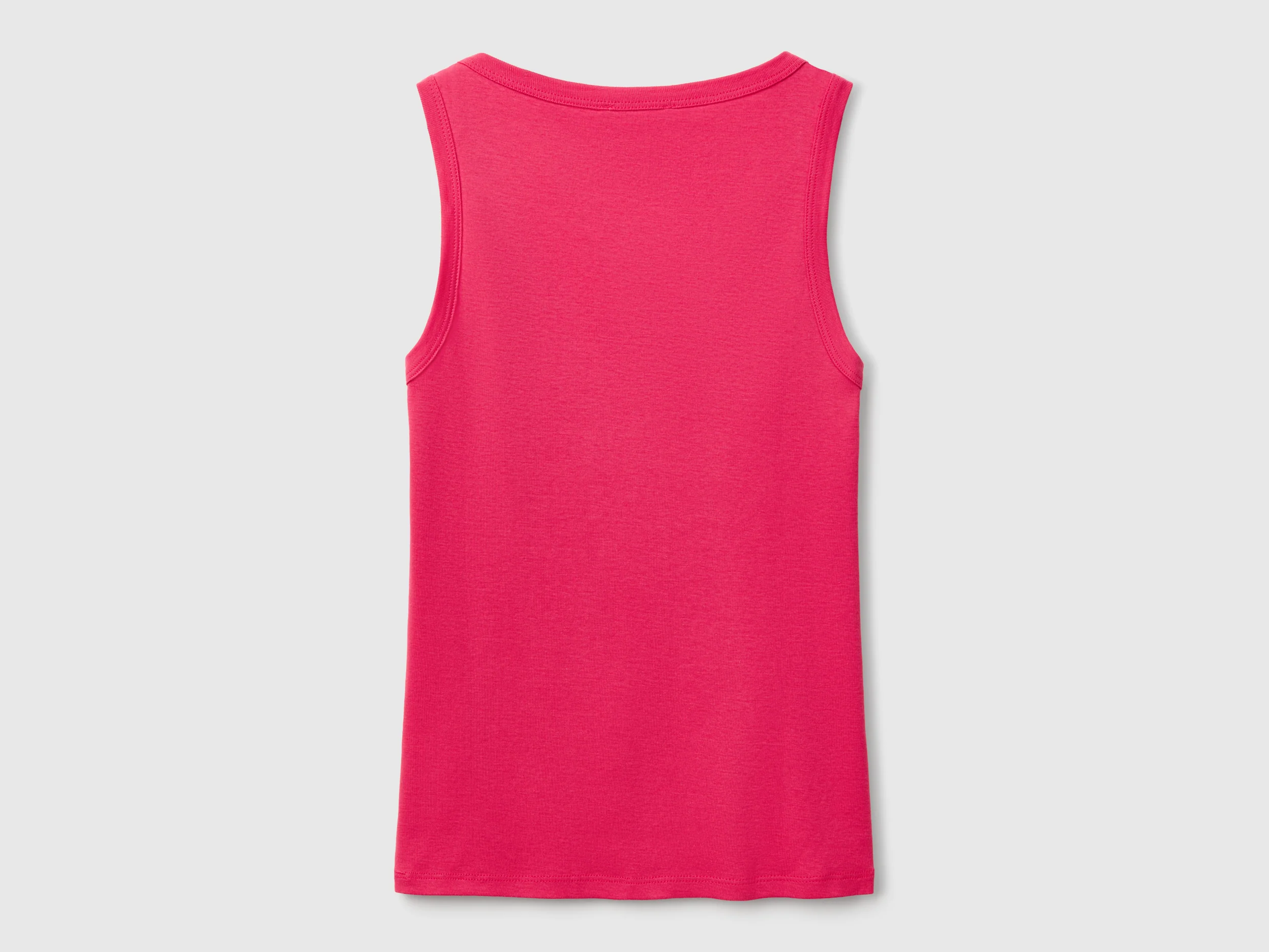 Canotta magenta in puro cotone - Image 2
