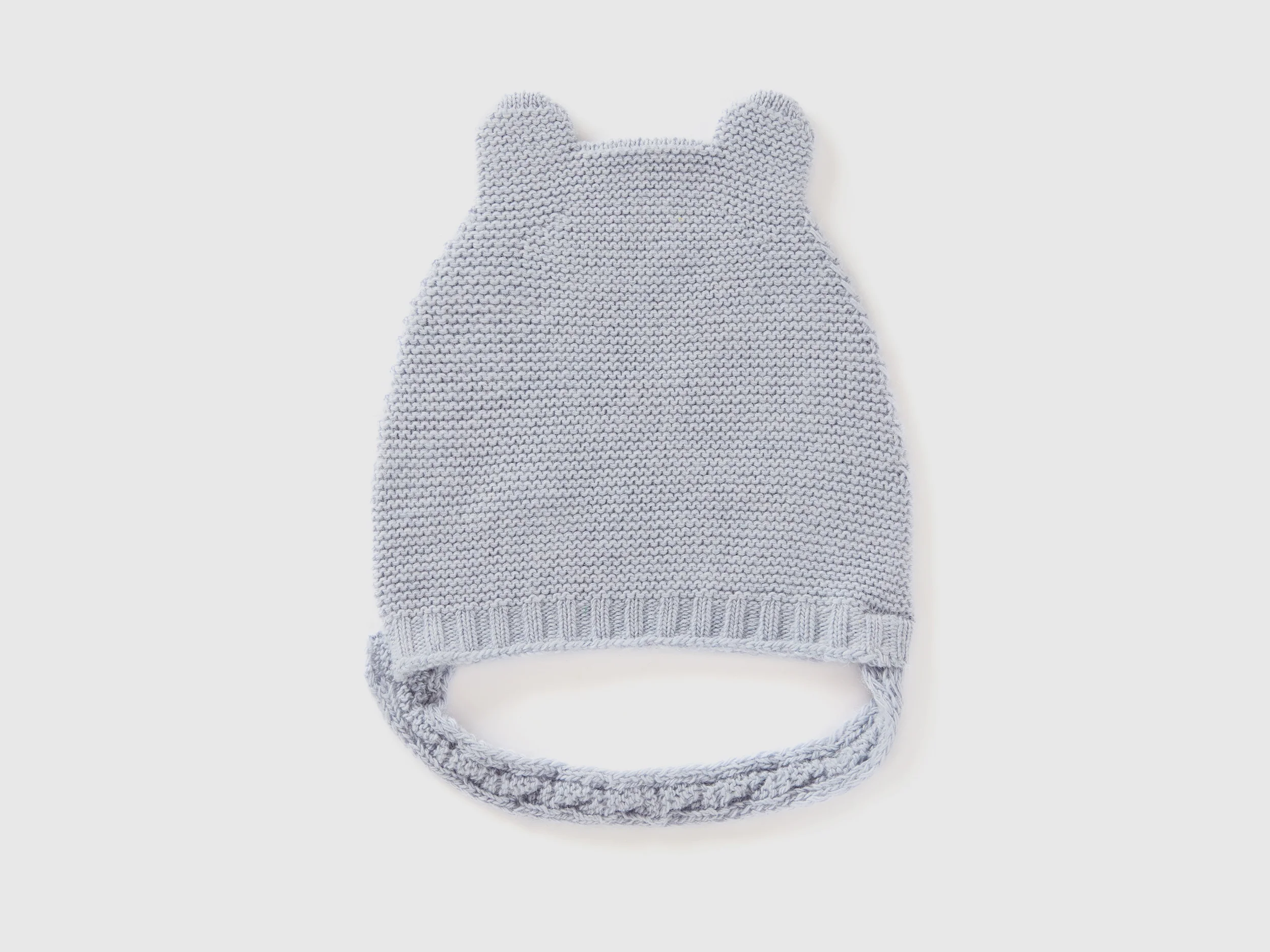 Cappellino con orecchie in misto lana riciclata - Image 2