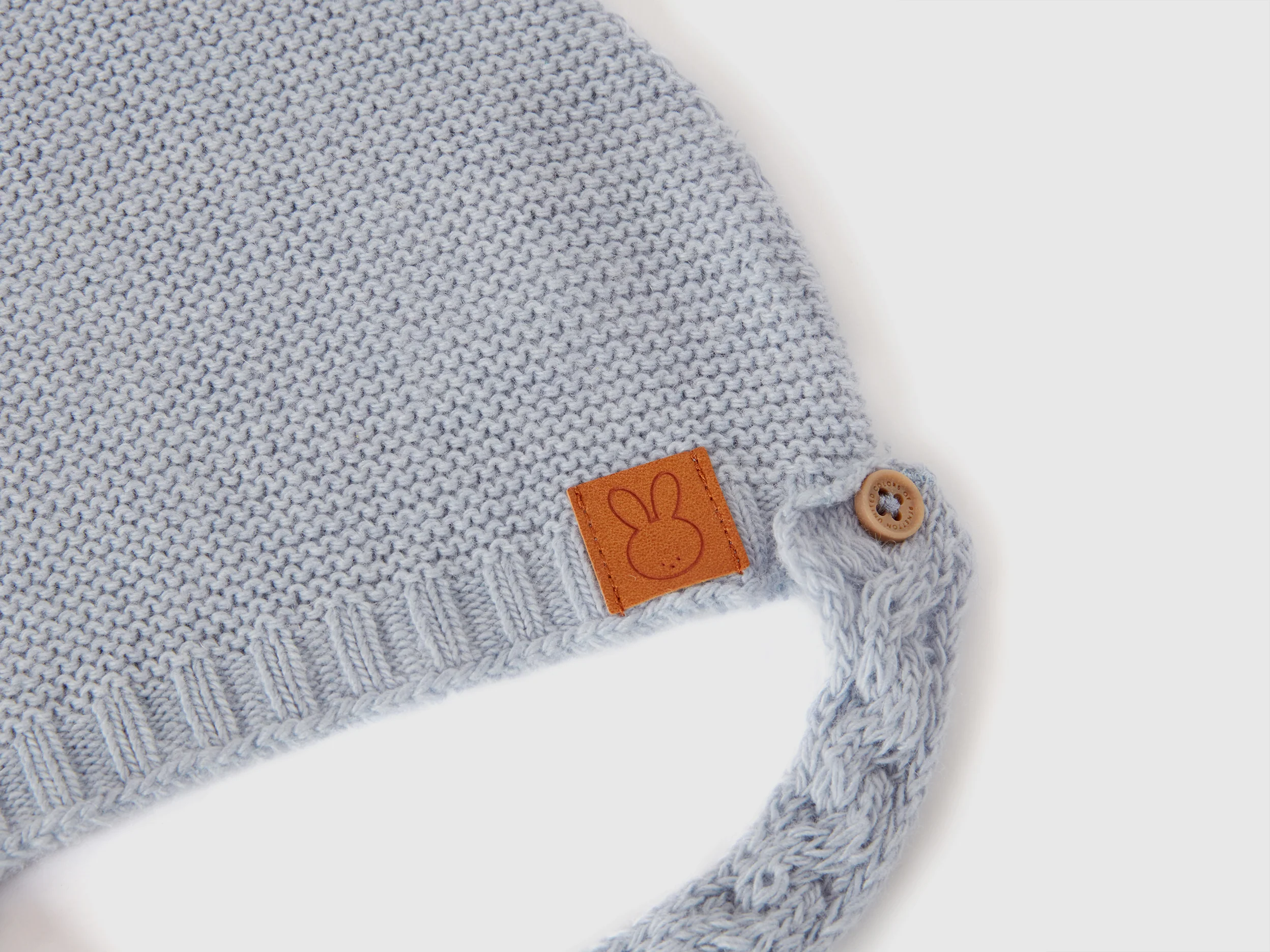 Cappellino con orecchie in misto lana riciclata - Image 3