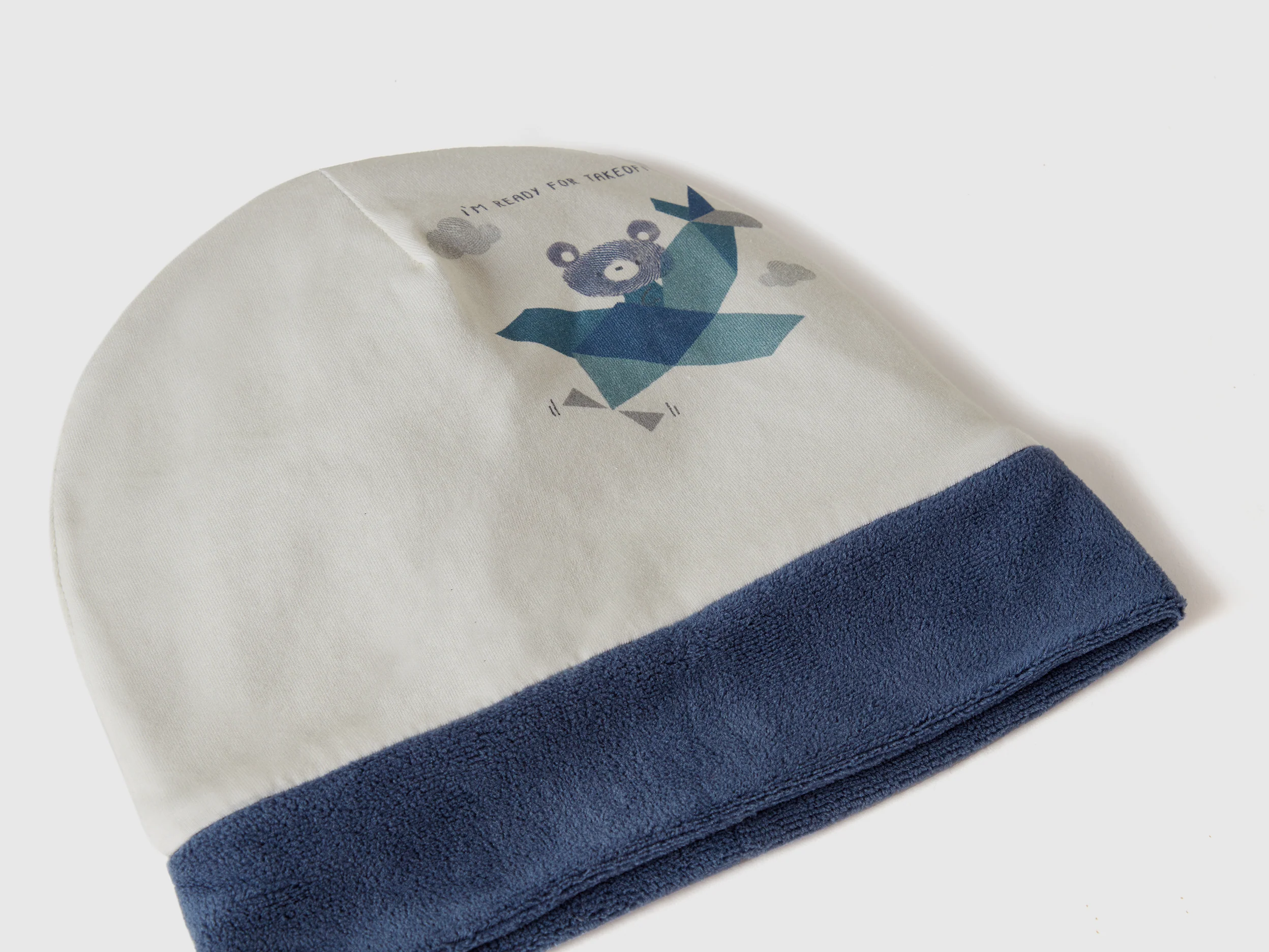 Cappellino con stampa in cotone stretch - Image 3