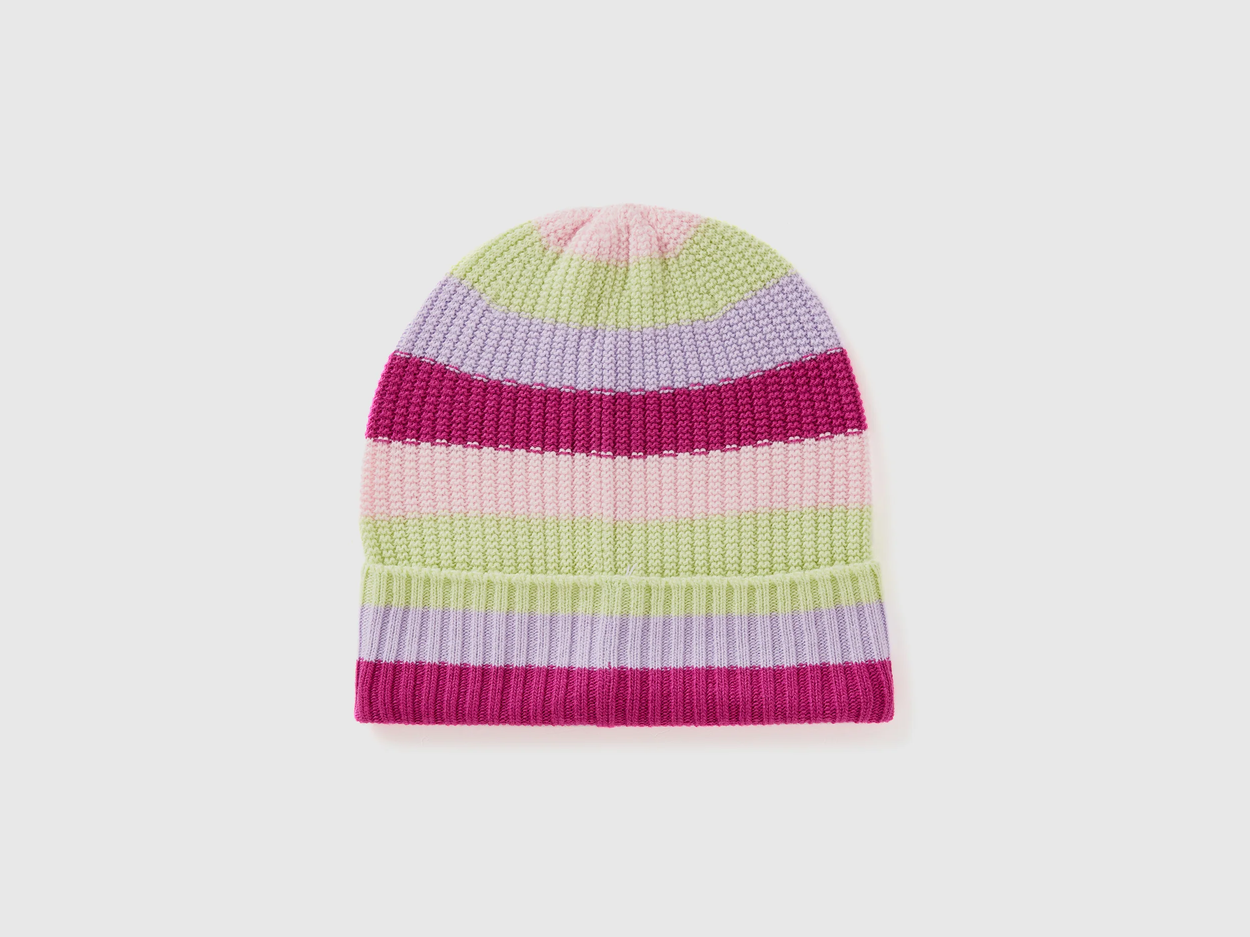 Cappellino in maglia a righe - Image 2
