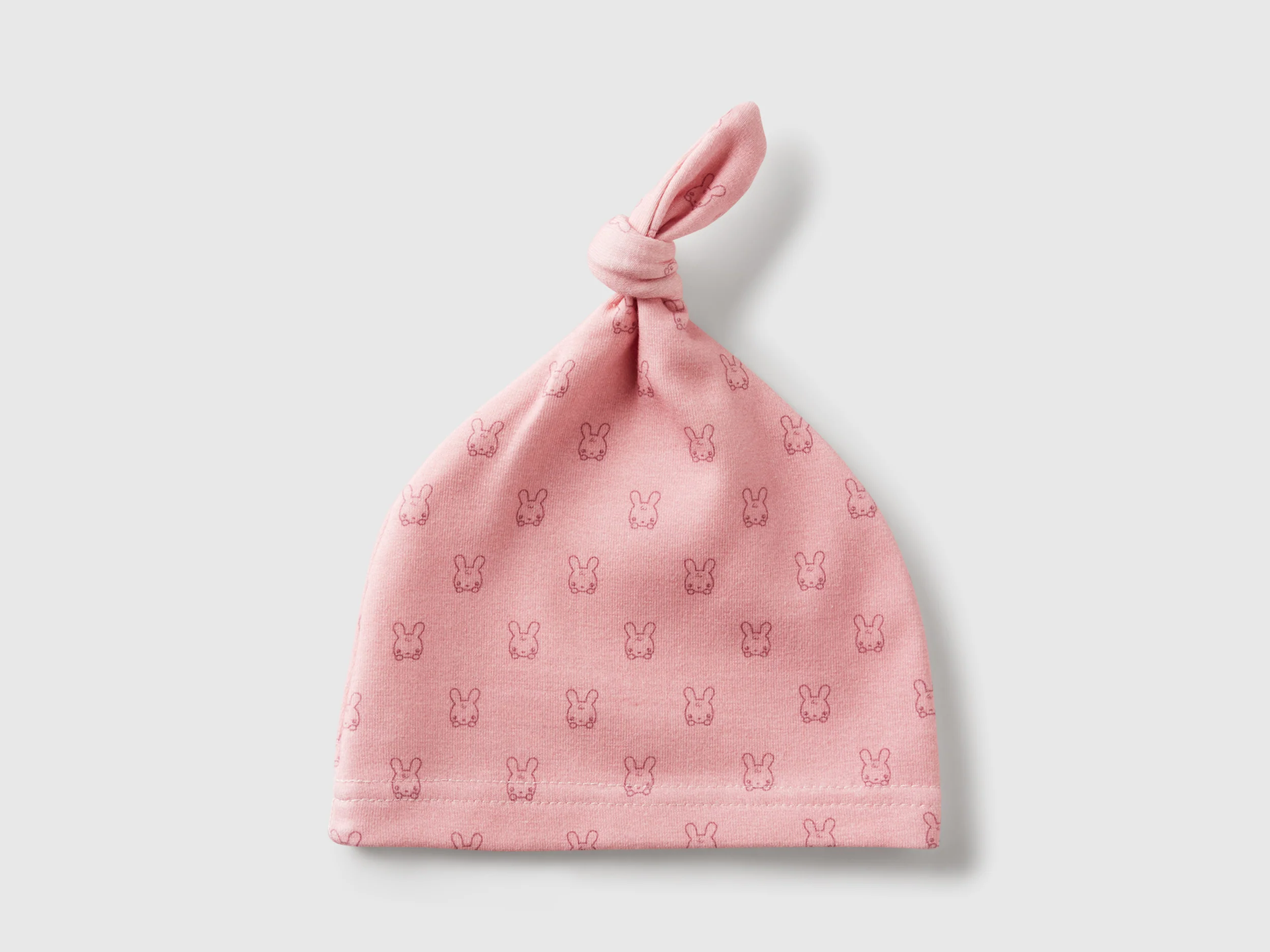 Cappellino stampato con nodino