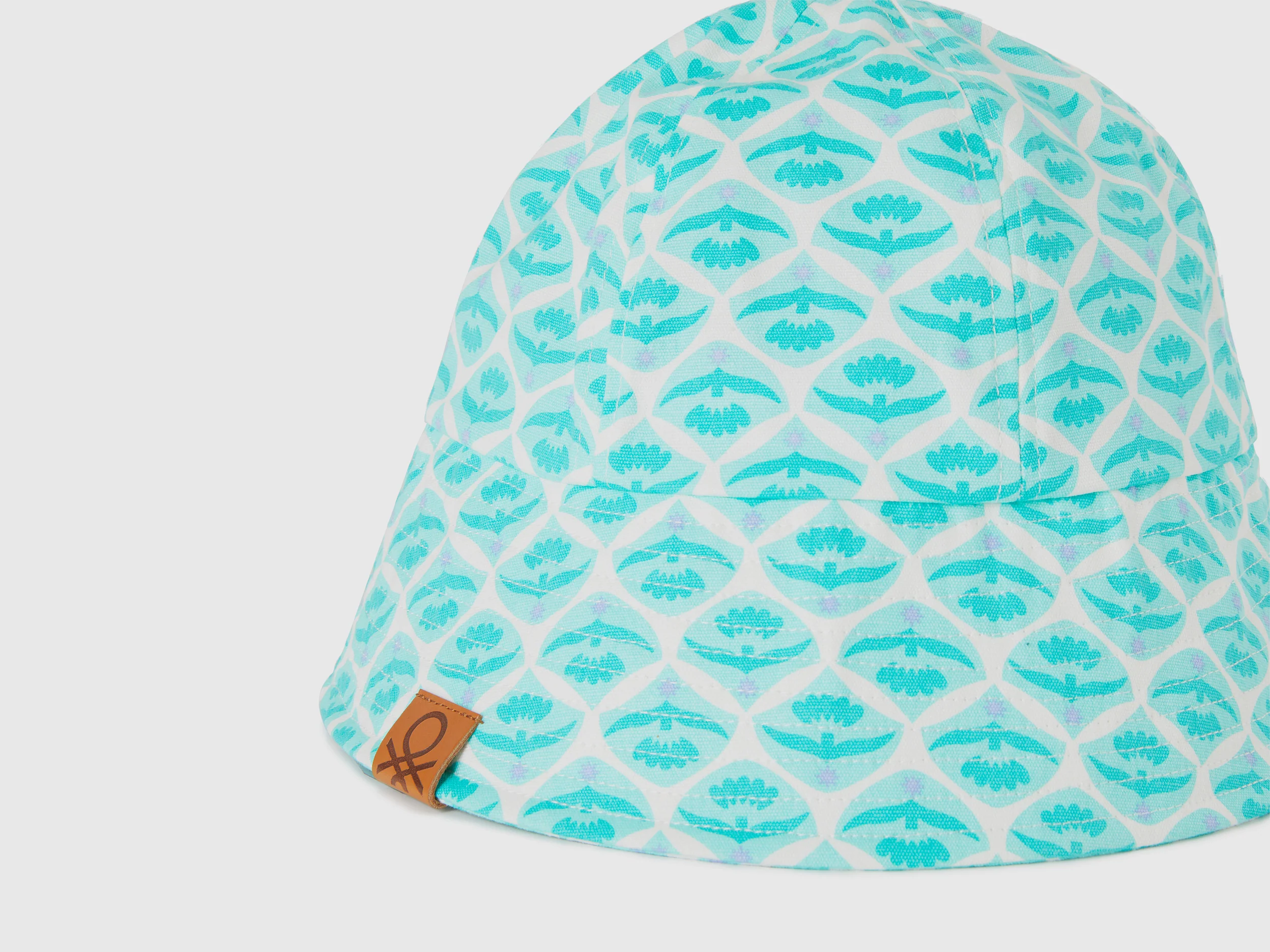 Cappello alla pescatora con stampa fiori - Image 3