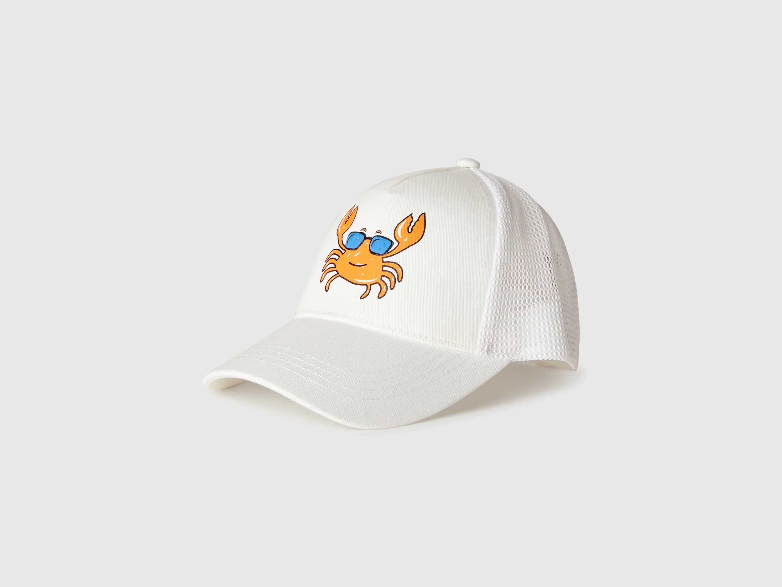 Cappello baseball in cotone e mesh