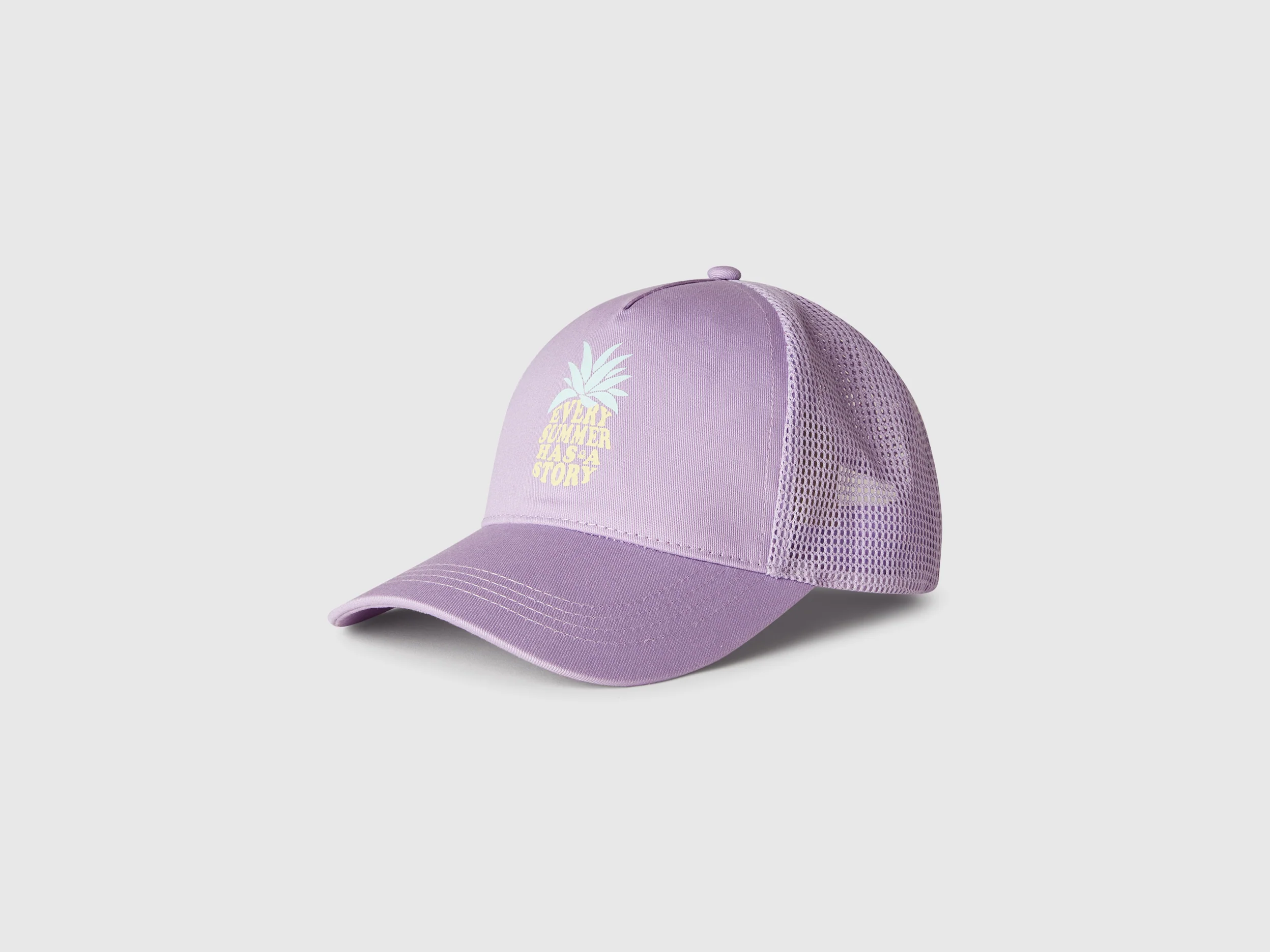Cappello baseball in cotone e mesh