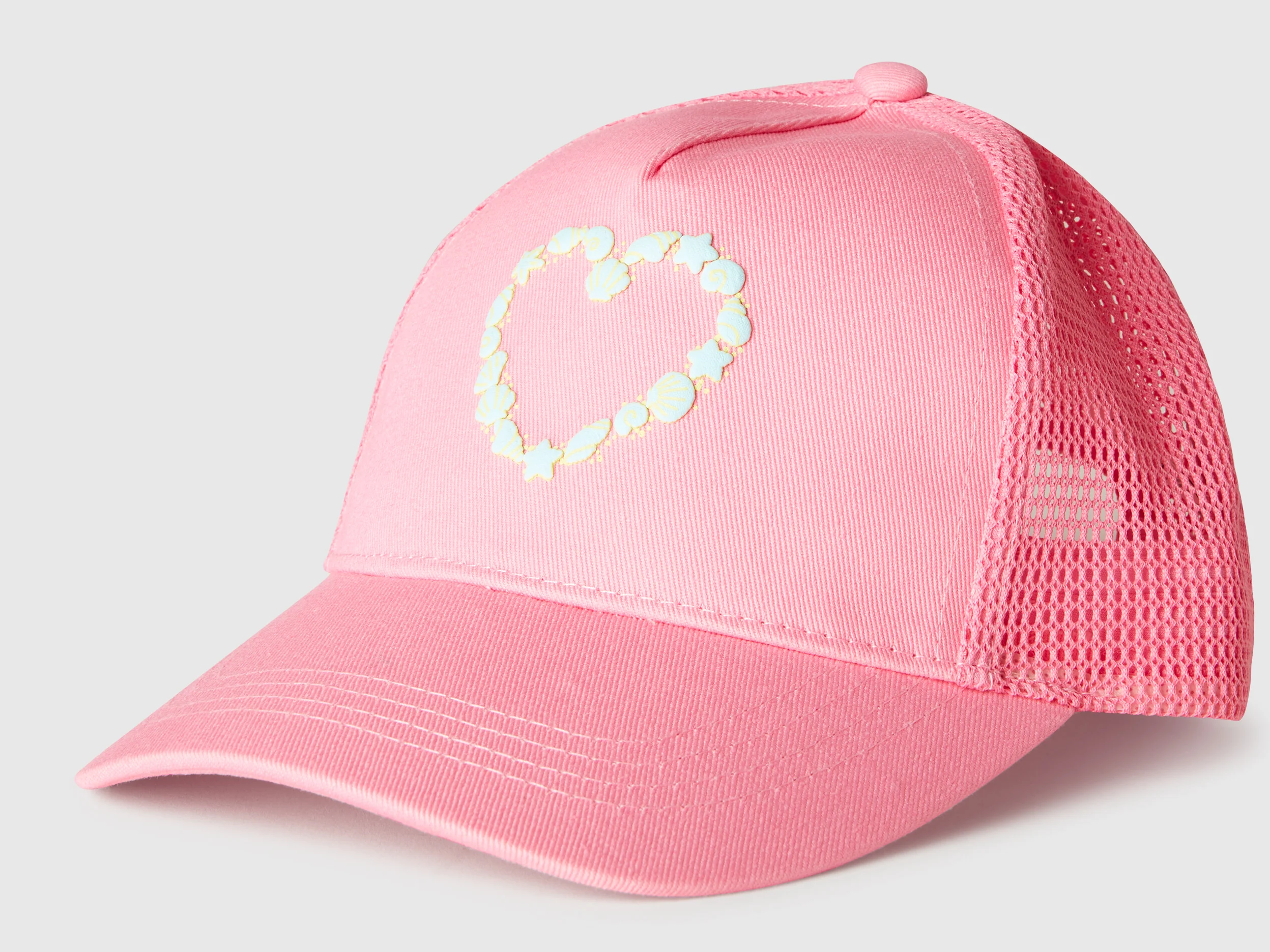 Cappello baseball in cotone e mesh - Image 3
