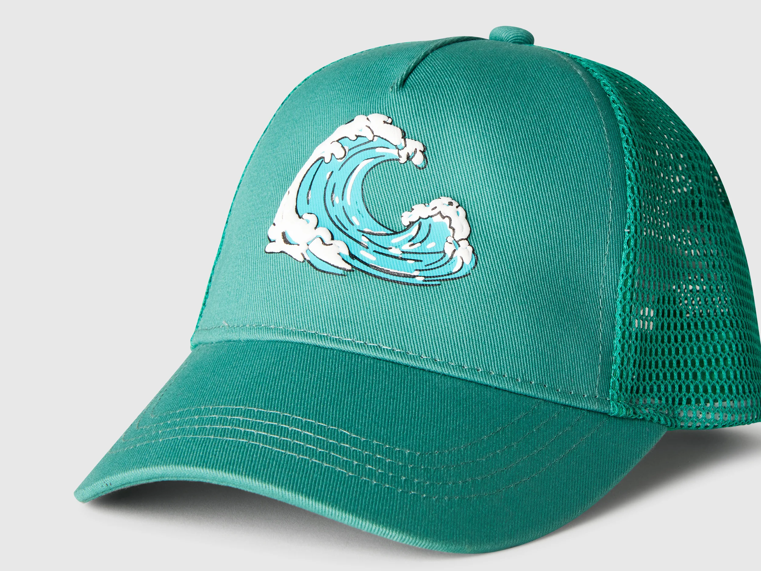Cappello baseball in cotone e mesh - Image 3