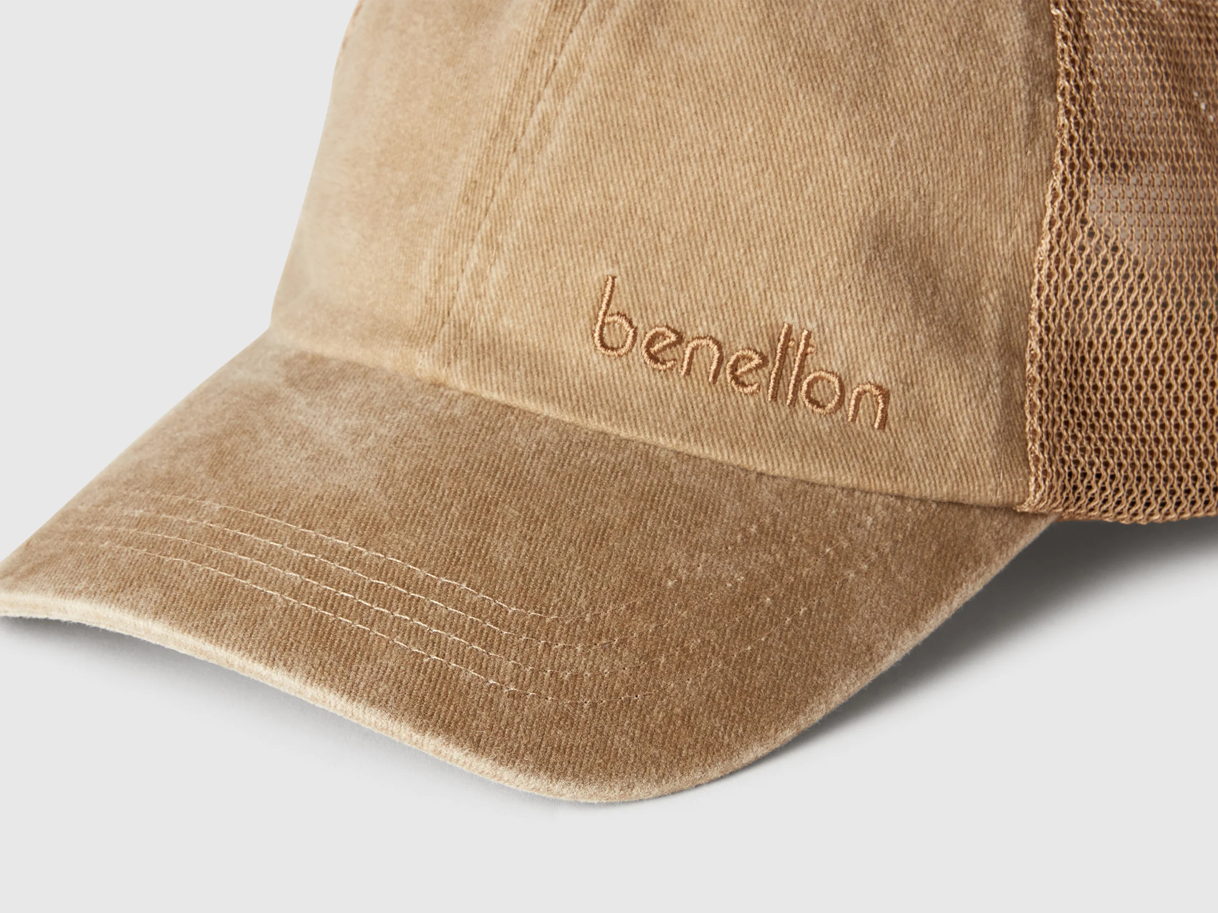 Cappello baseball in cotone e mesh - Image 3