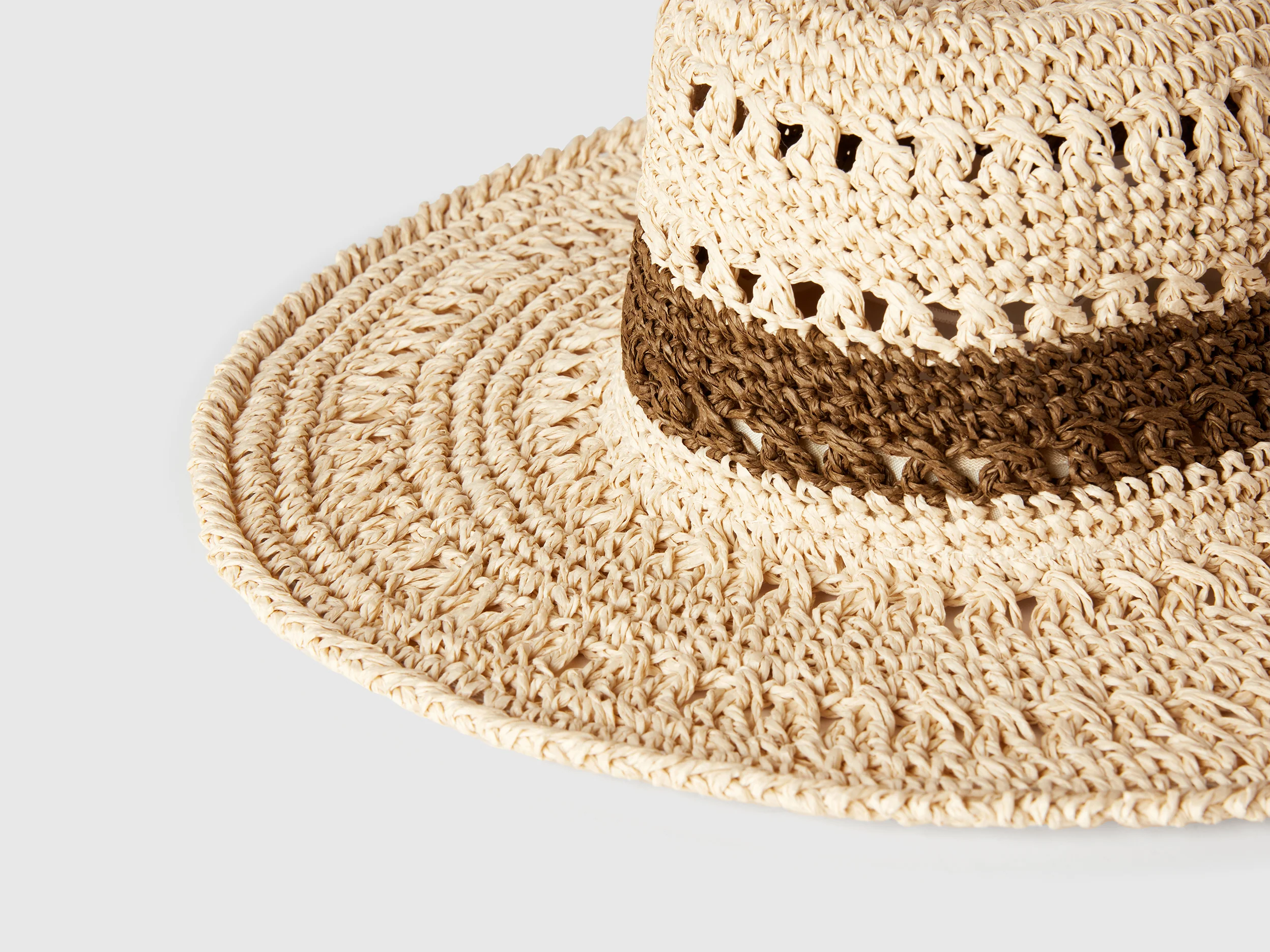 Cappello stile pescatore effetto paglia - Image 3