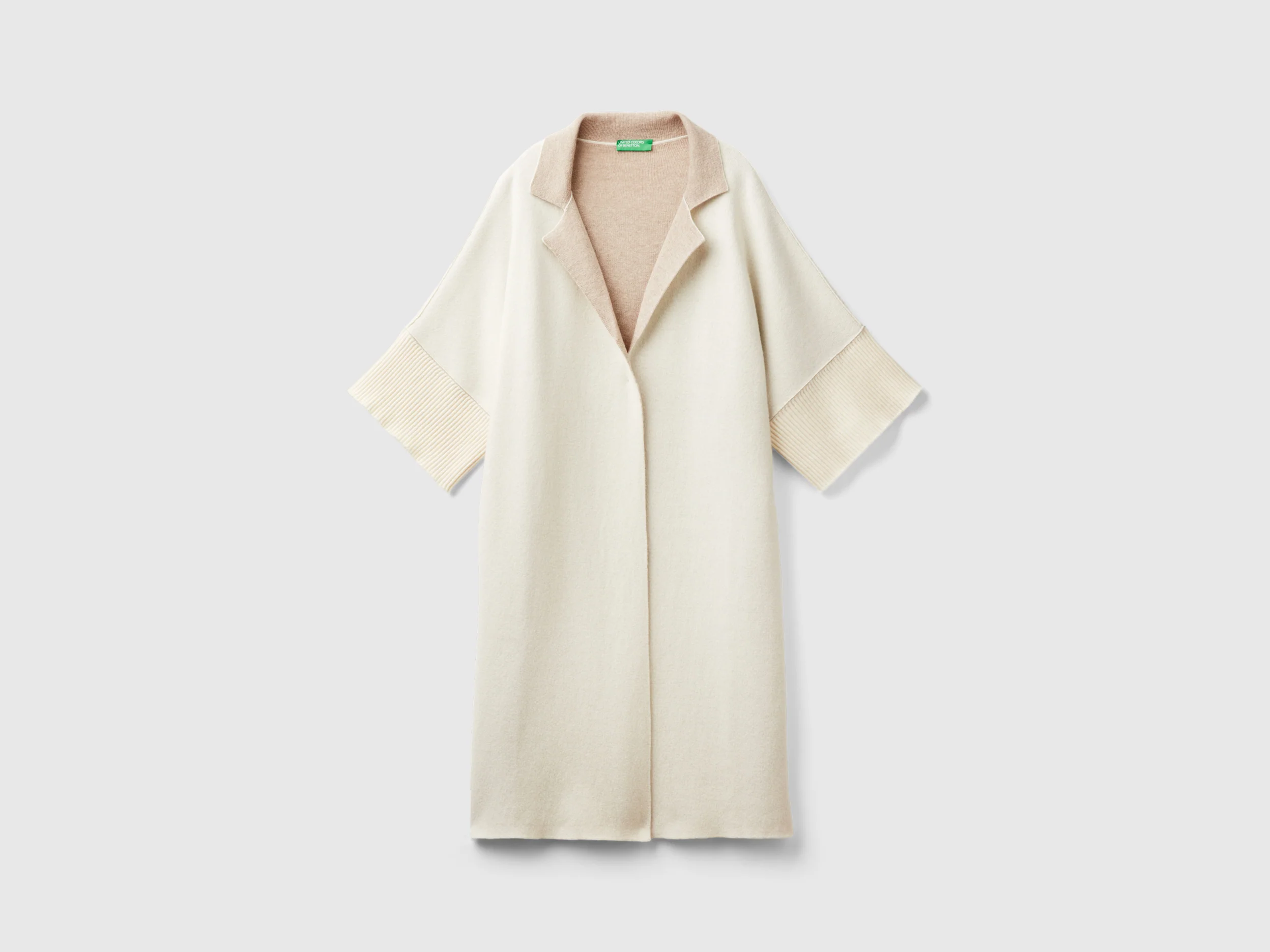 Cappotto aperto reversibile
