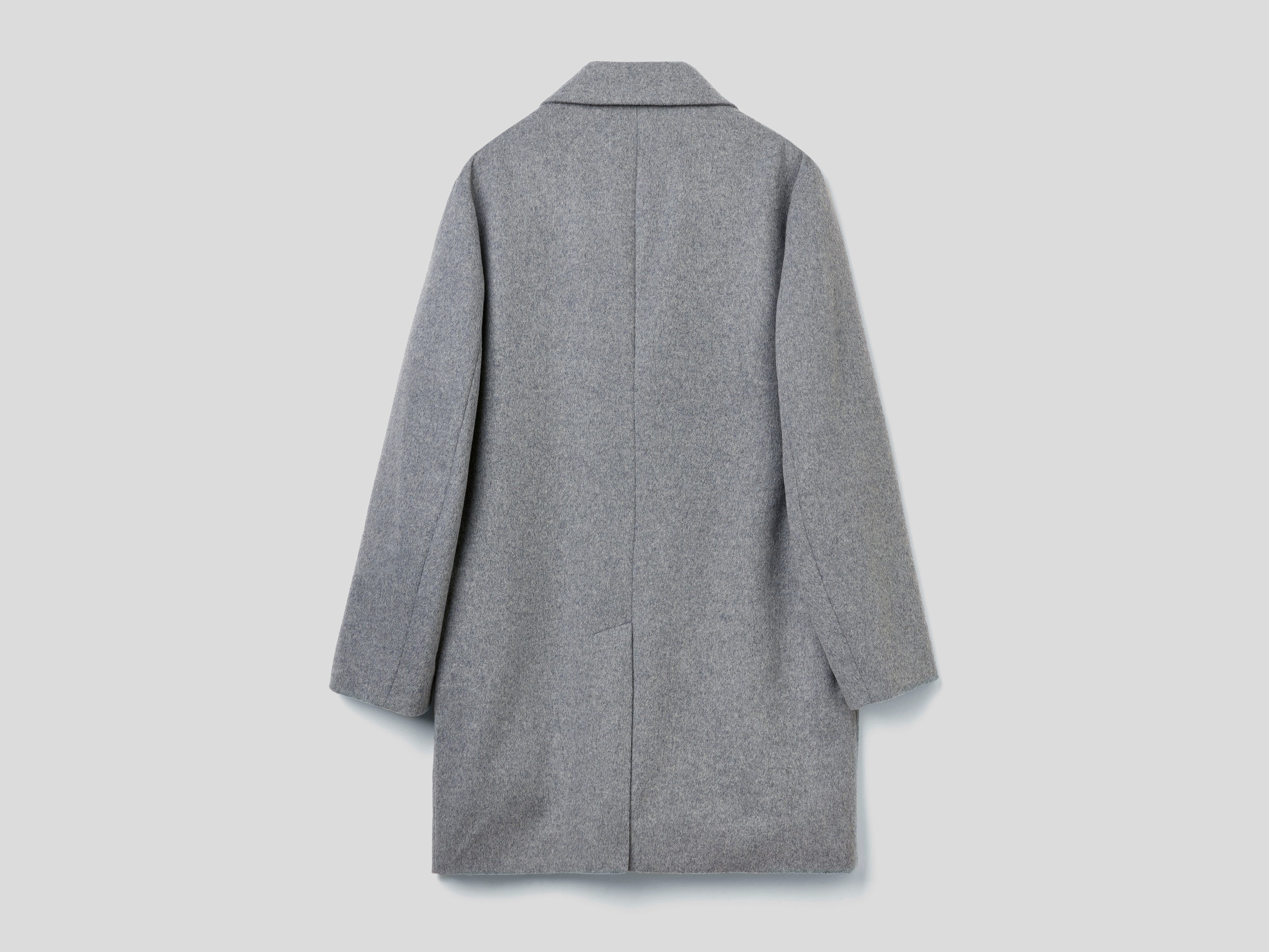 Cappotto foderato in misto lana - Image 2