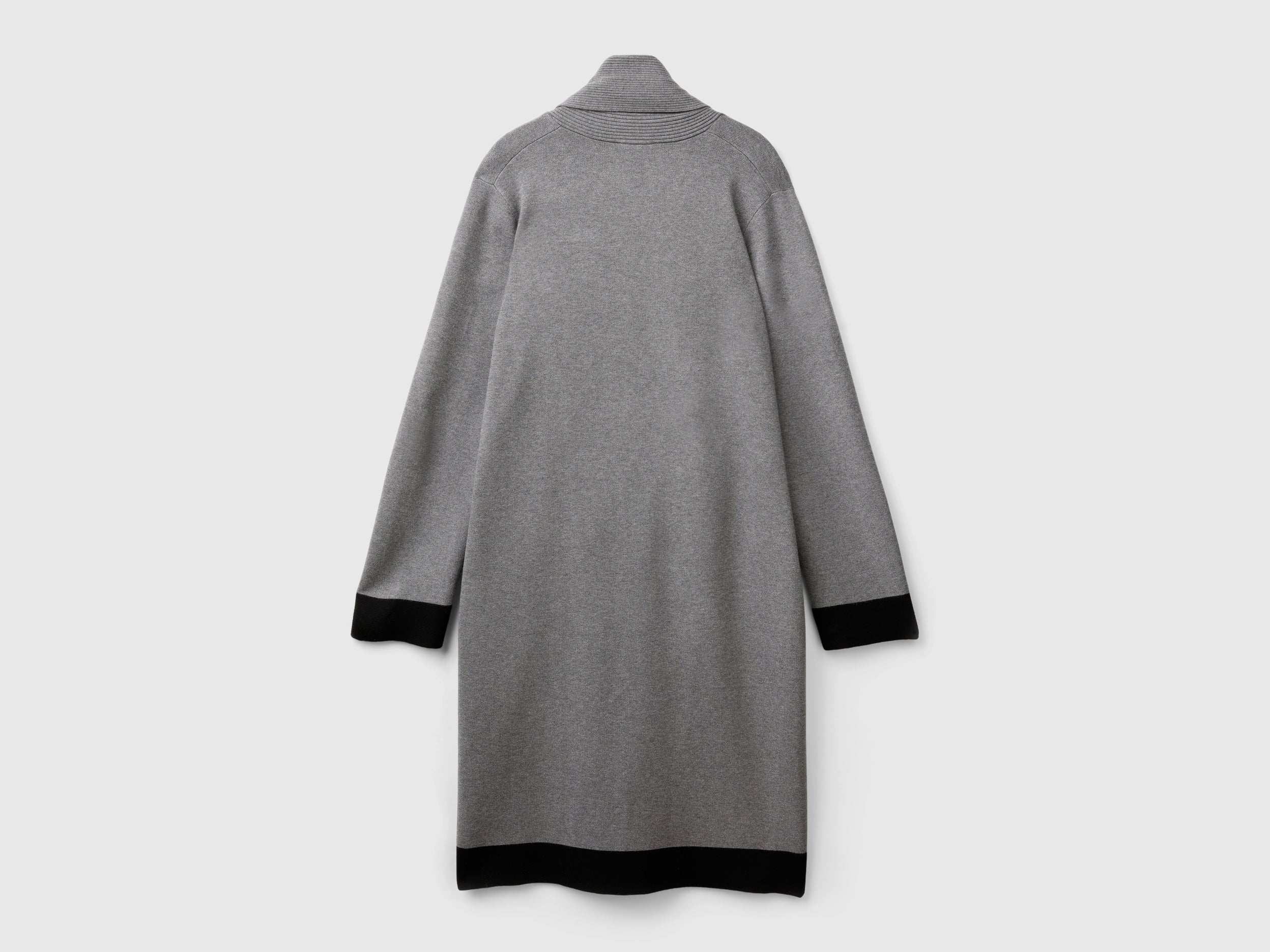 Cappotto in maglia con frange - Image 2