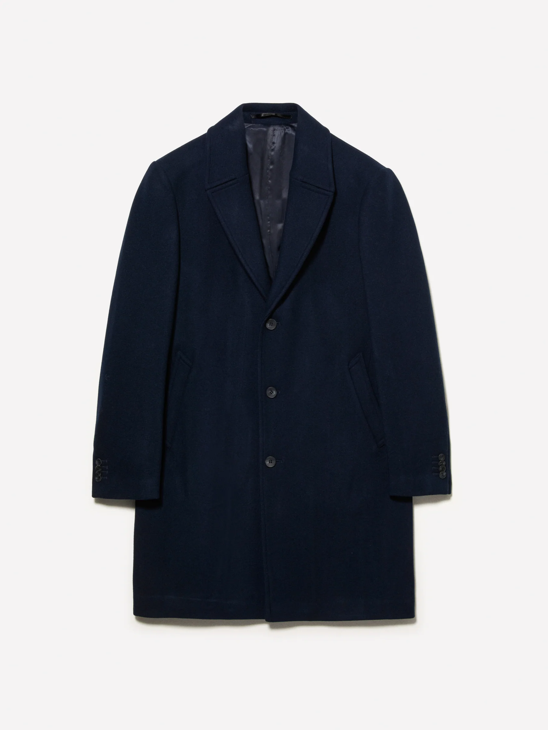Cappotto lungo monopetto