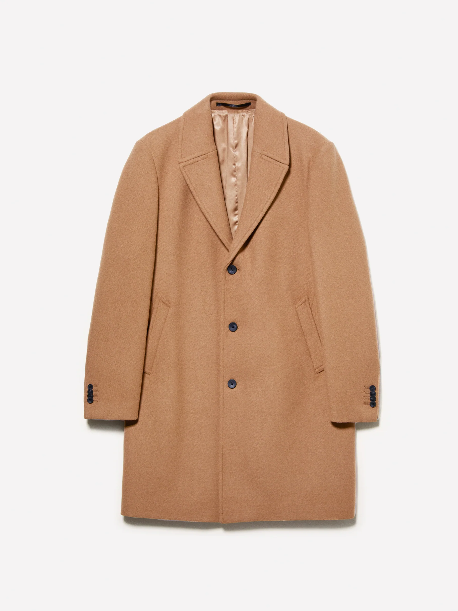 Cappotto lungo monopetto
