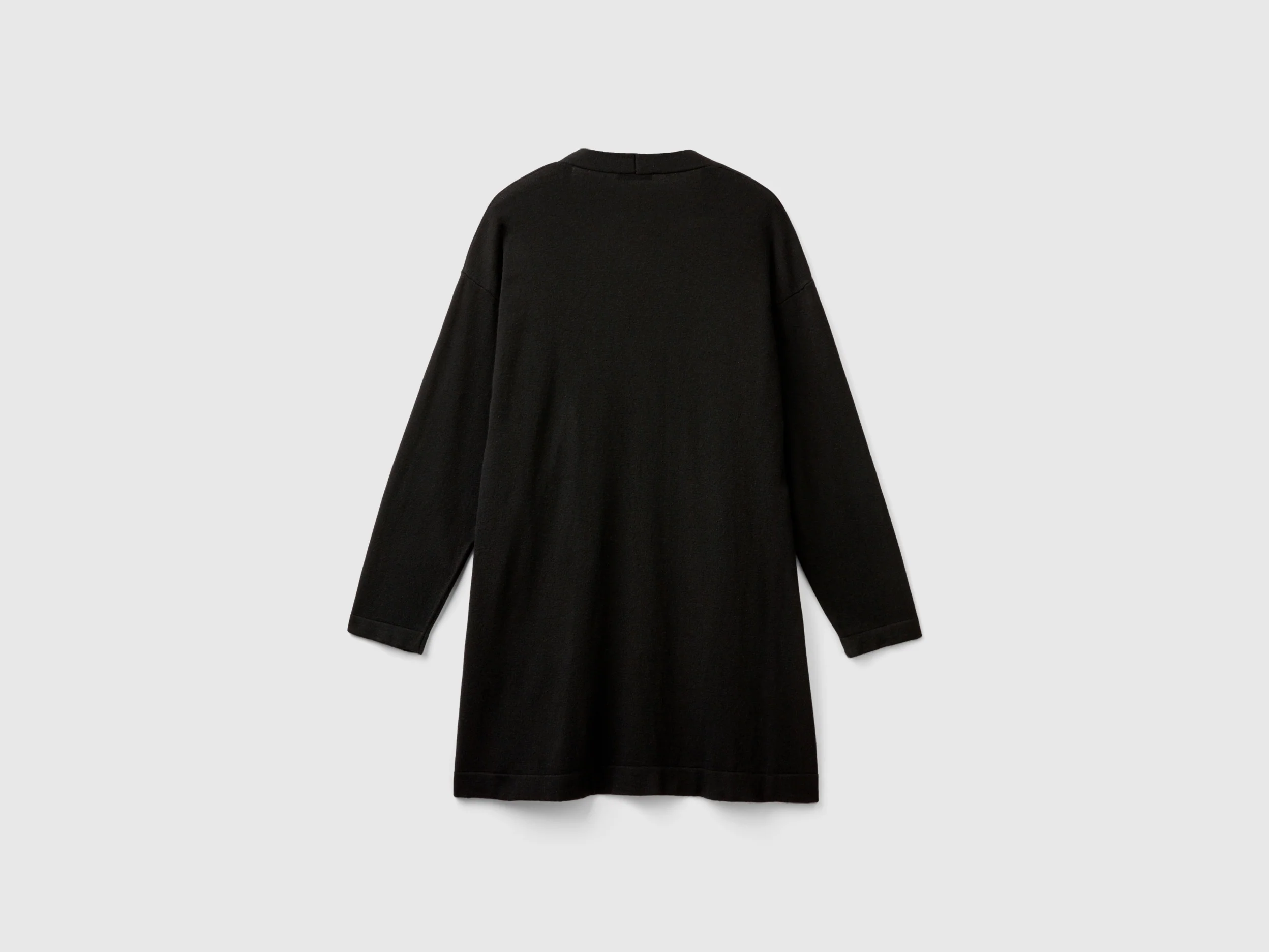 Cardigan aperto in misto lana e cashmere - Image 2