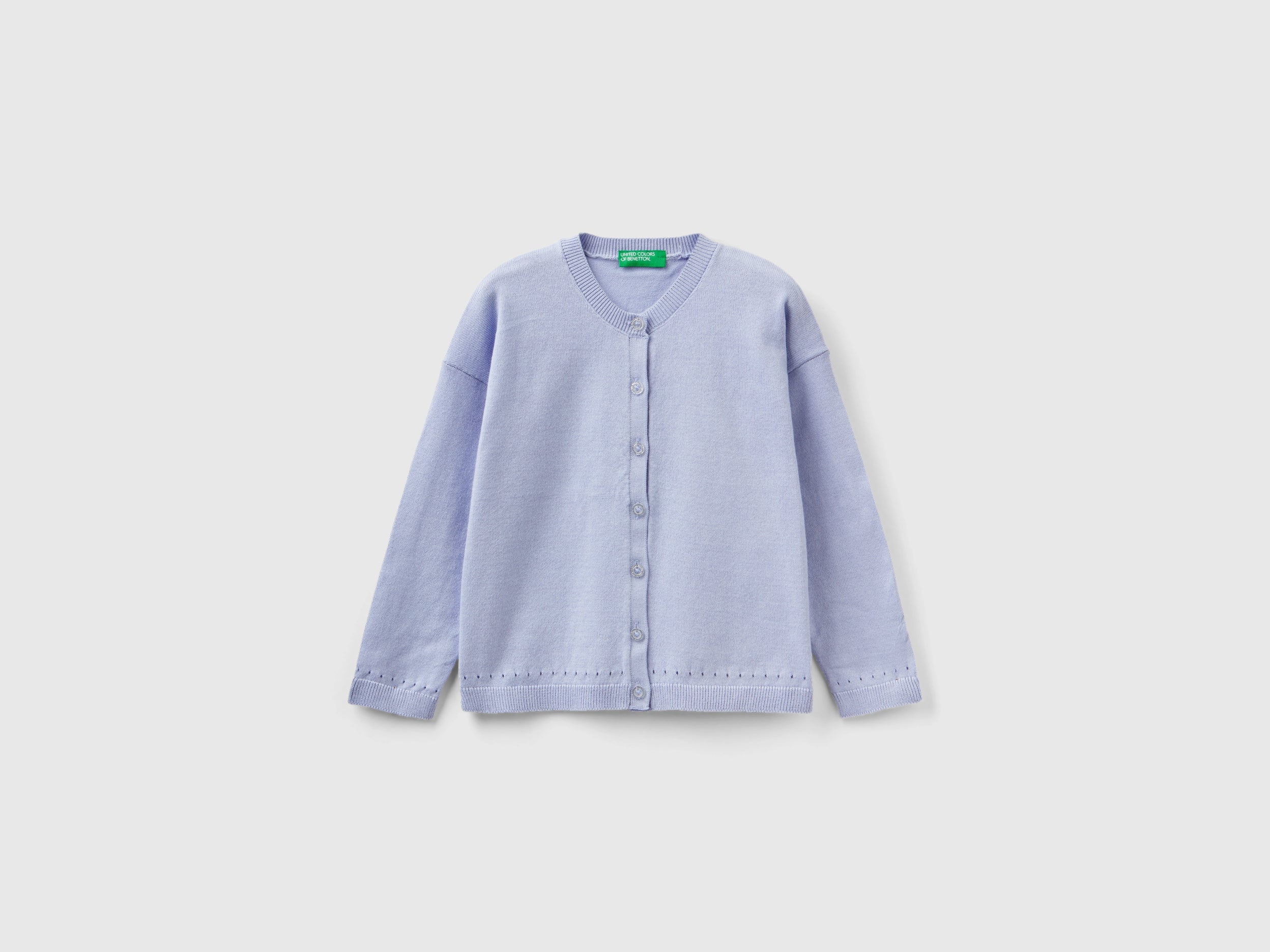 Cardigan con bottoni glitter
