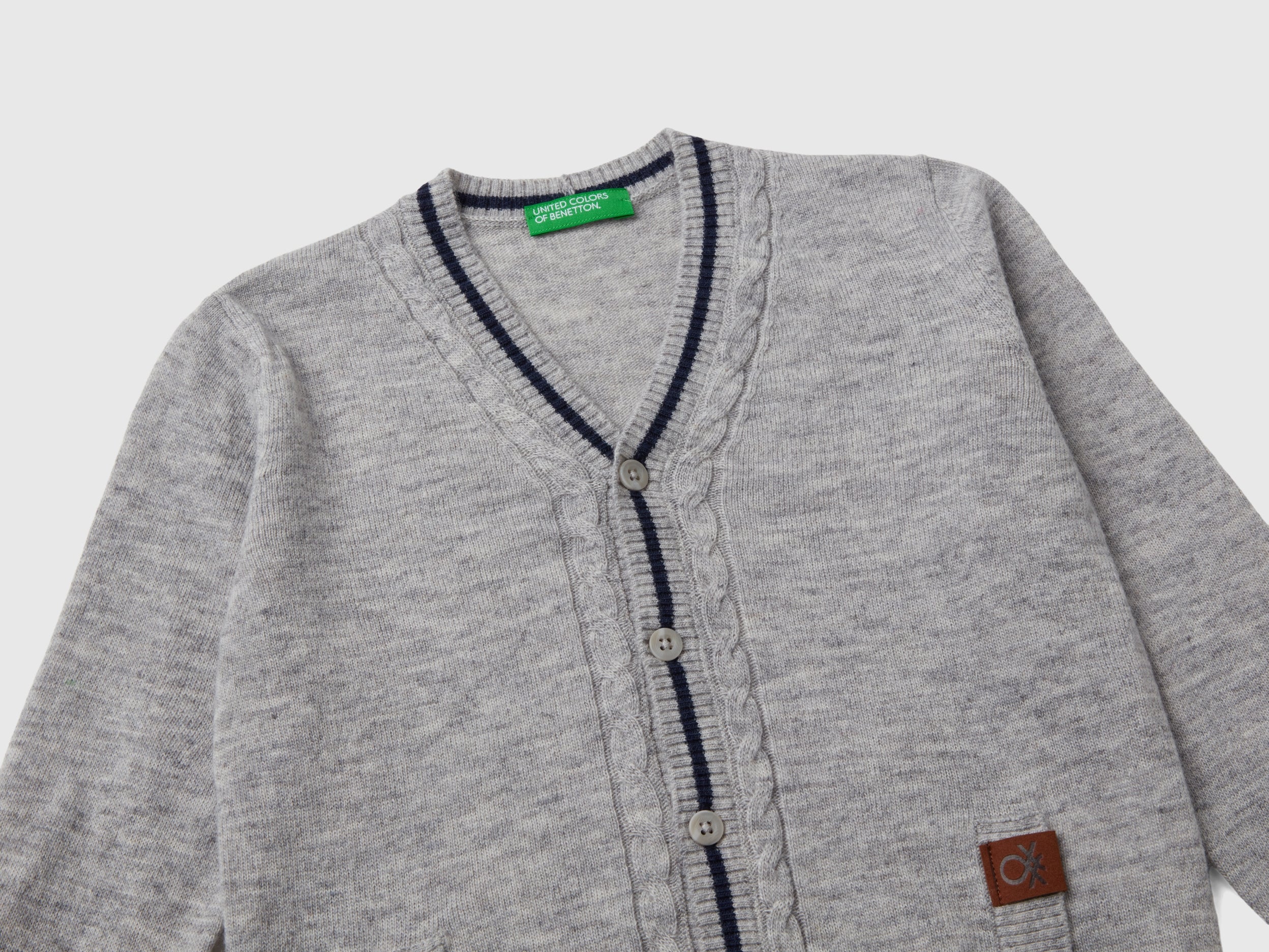 Cardigan con scollo a V - Image 3