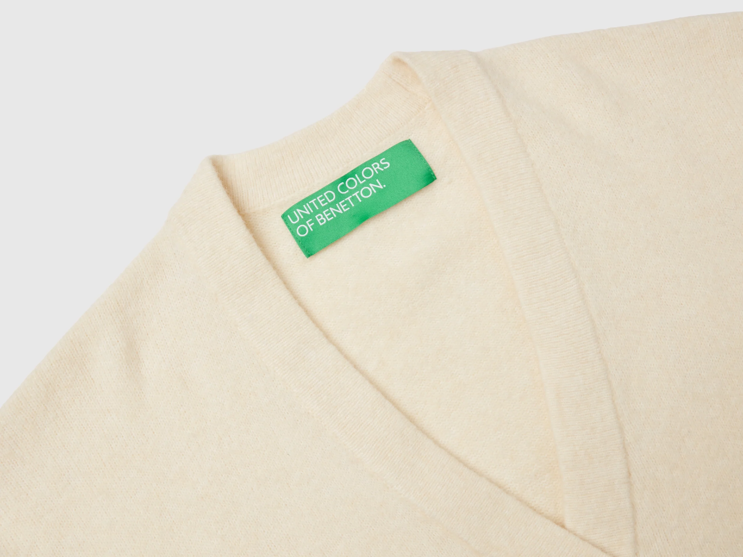 Cardigan over in filato riciclato - Image 3