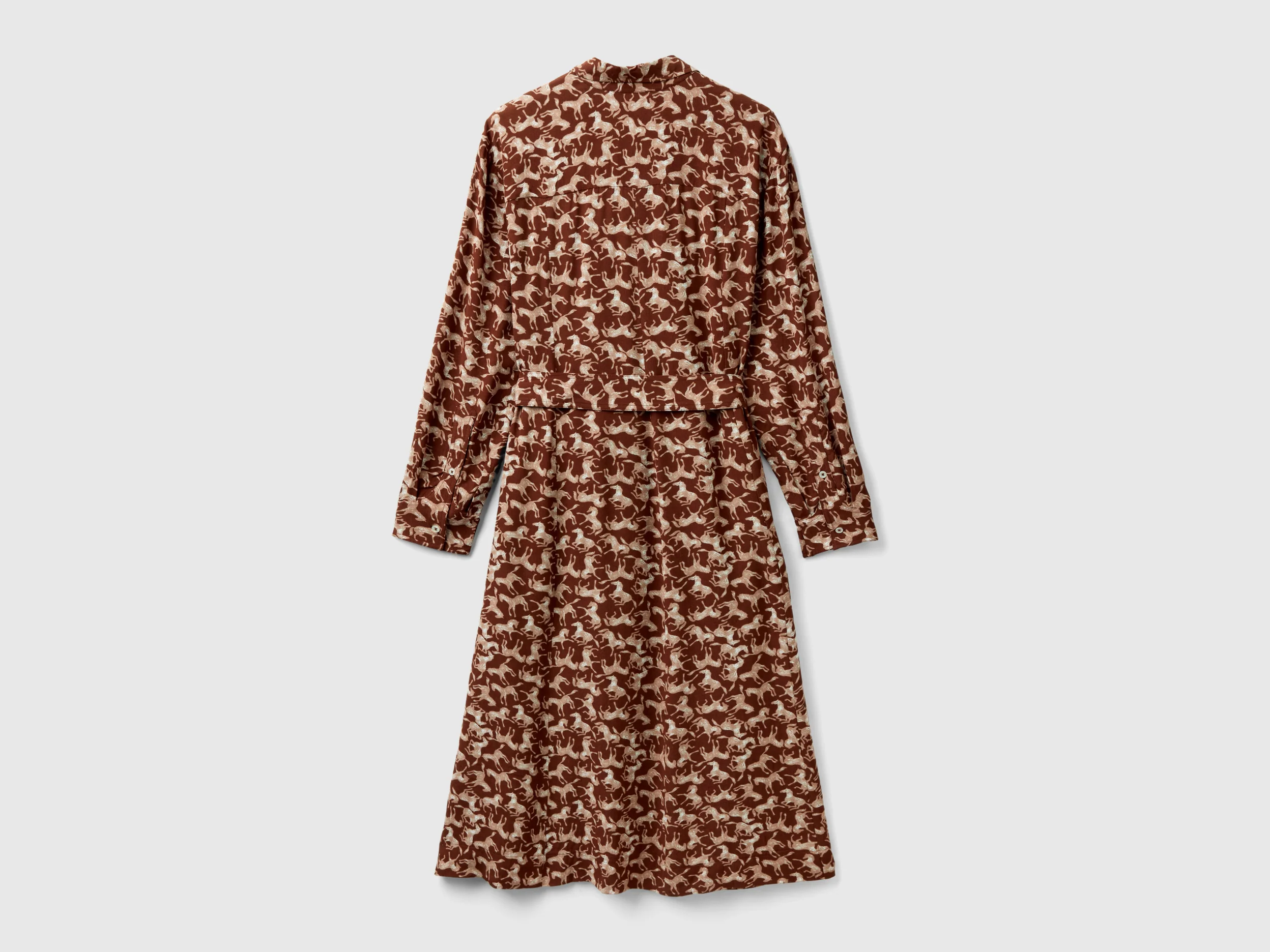 Chemisier con stampa cavalli - Image 2