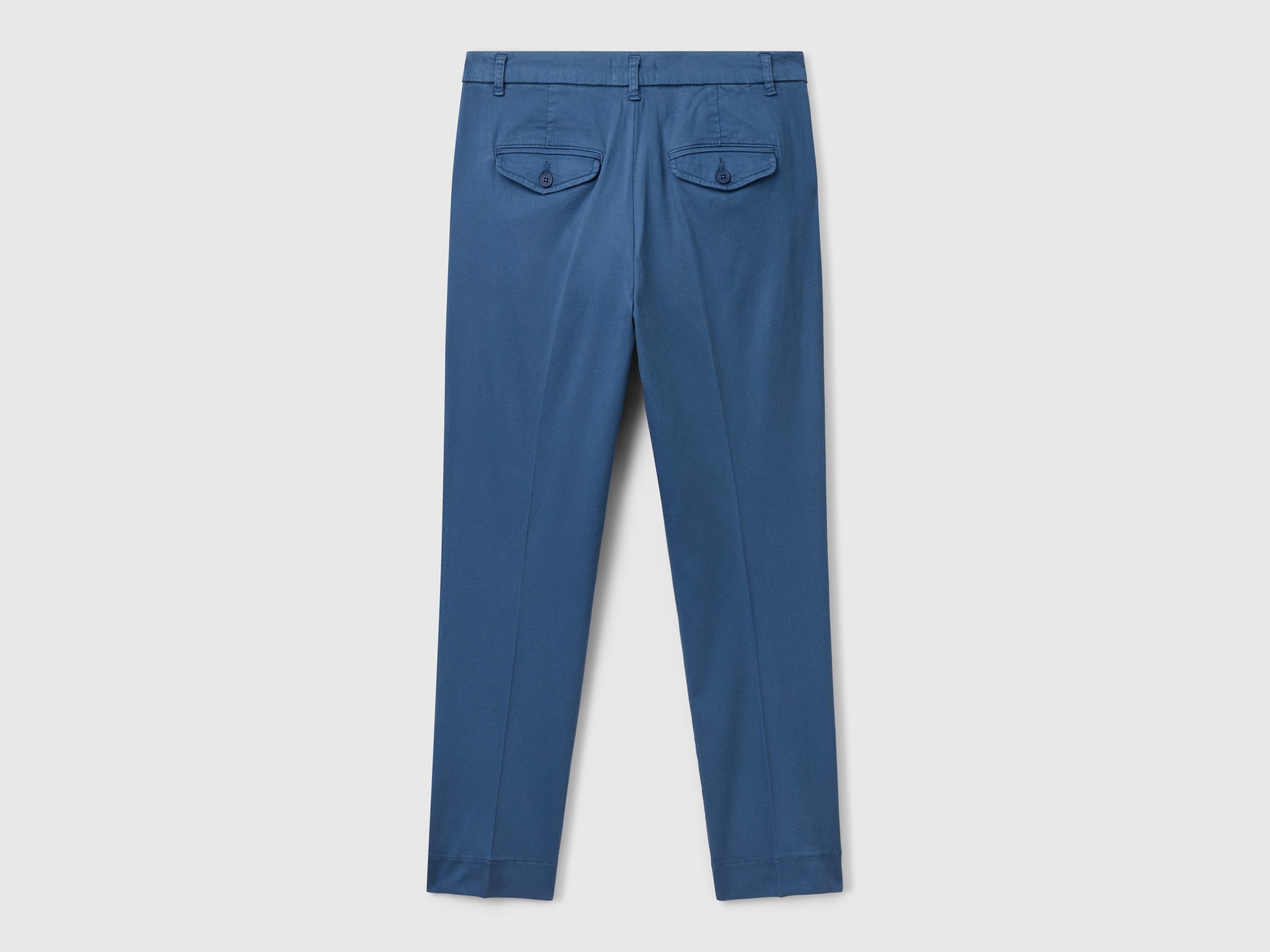 Chino cropped in cotone stretch - Image 2