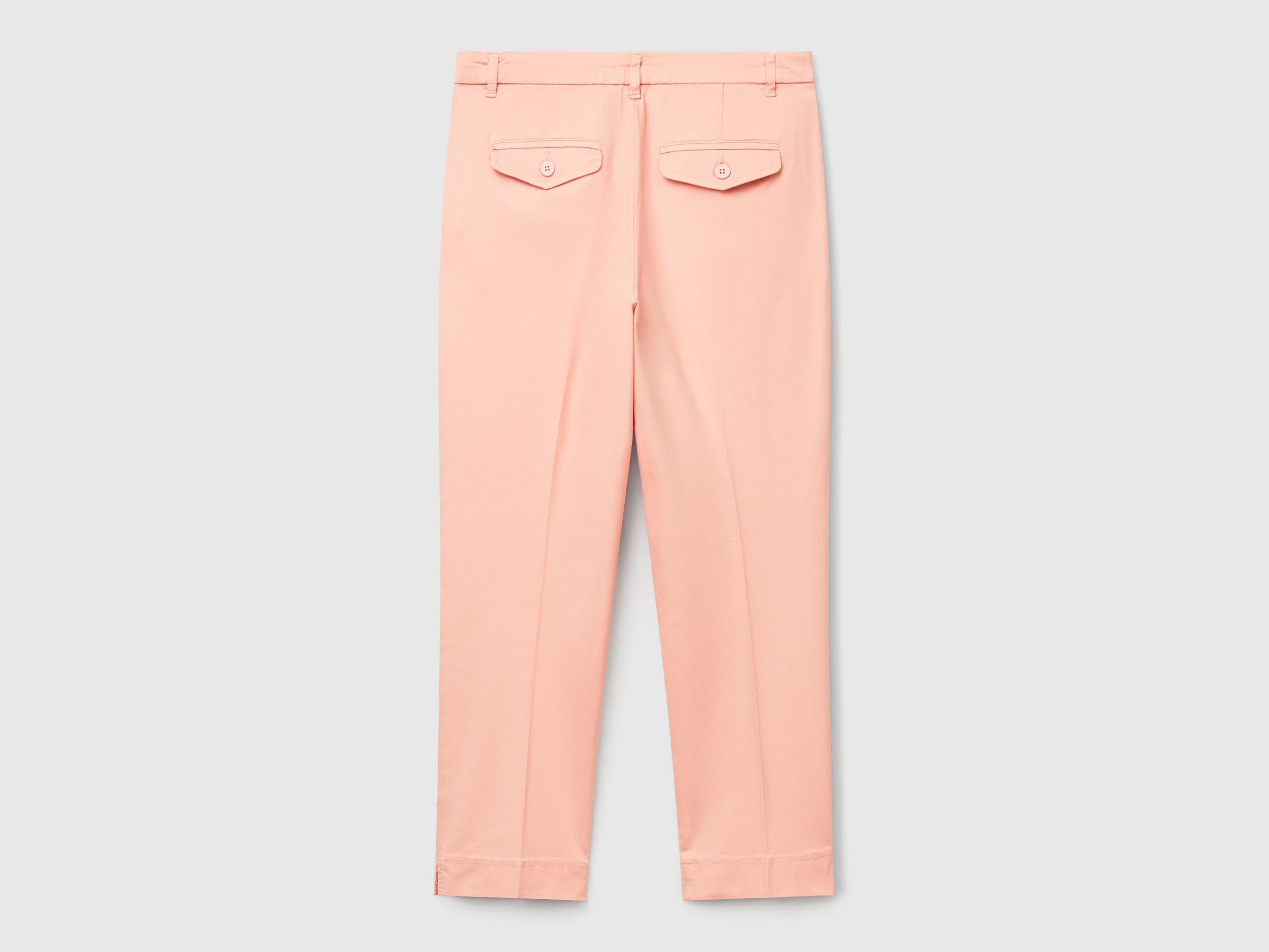 Chino cropped in cotone stretch - Image 2