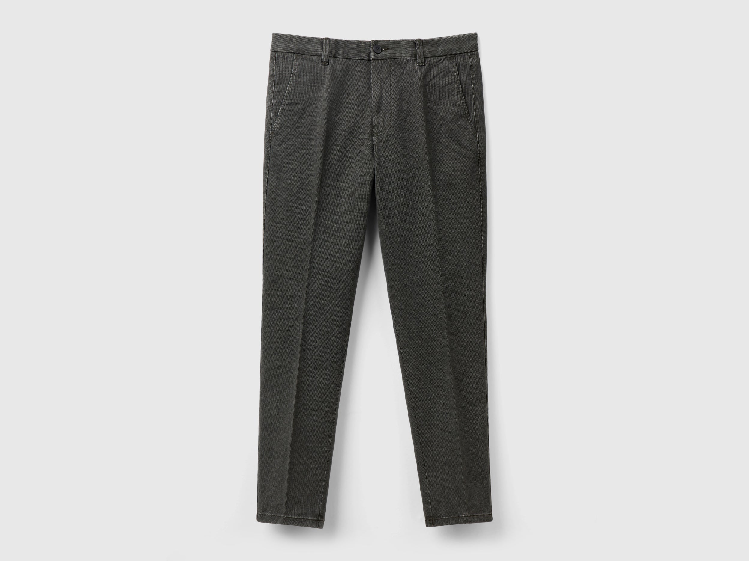 Chino micro fantasia slim fit