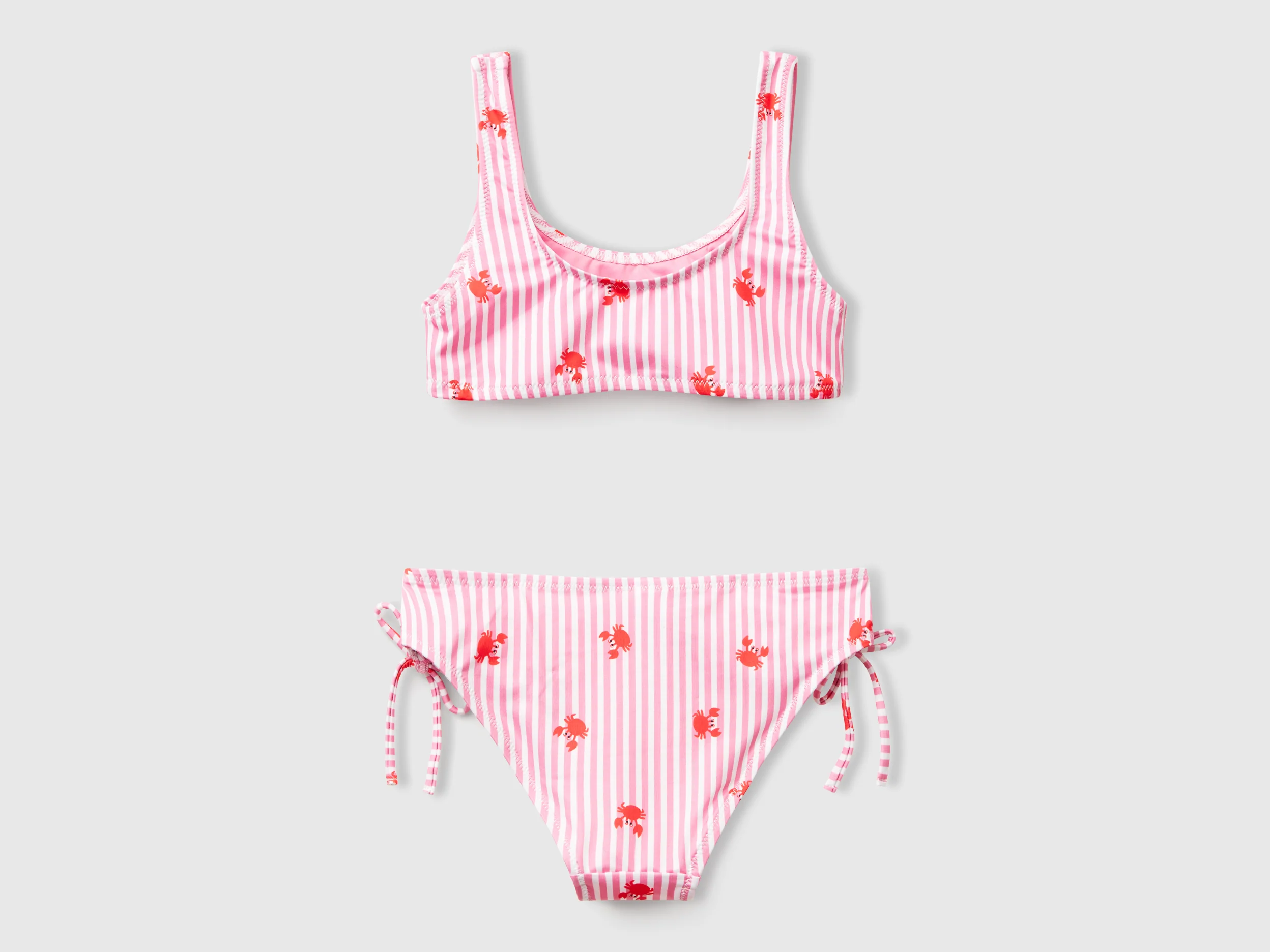 Costume bikini a righe con granchi - Image 2