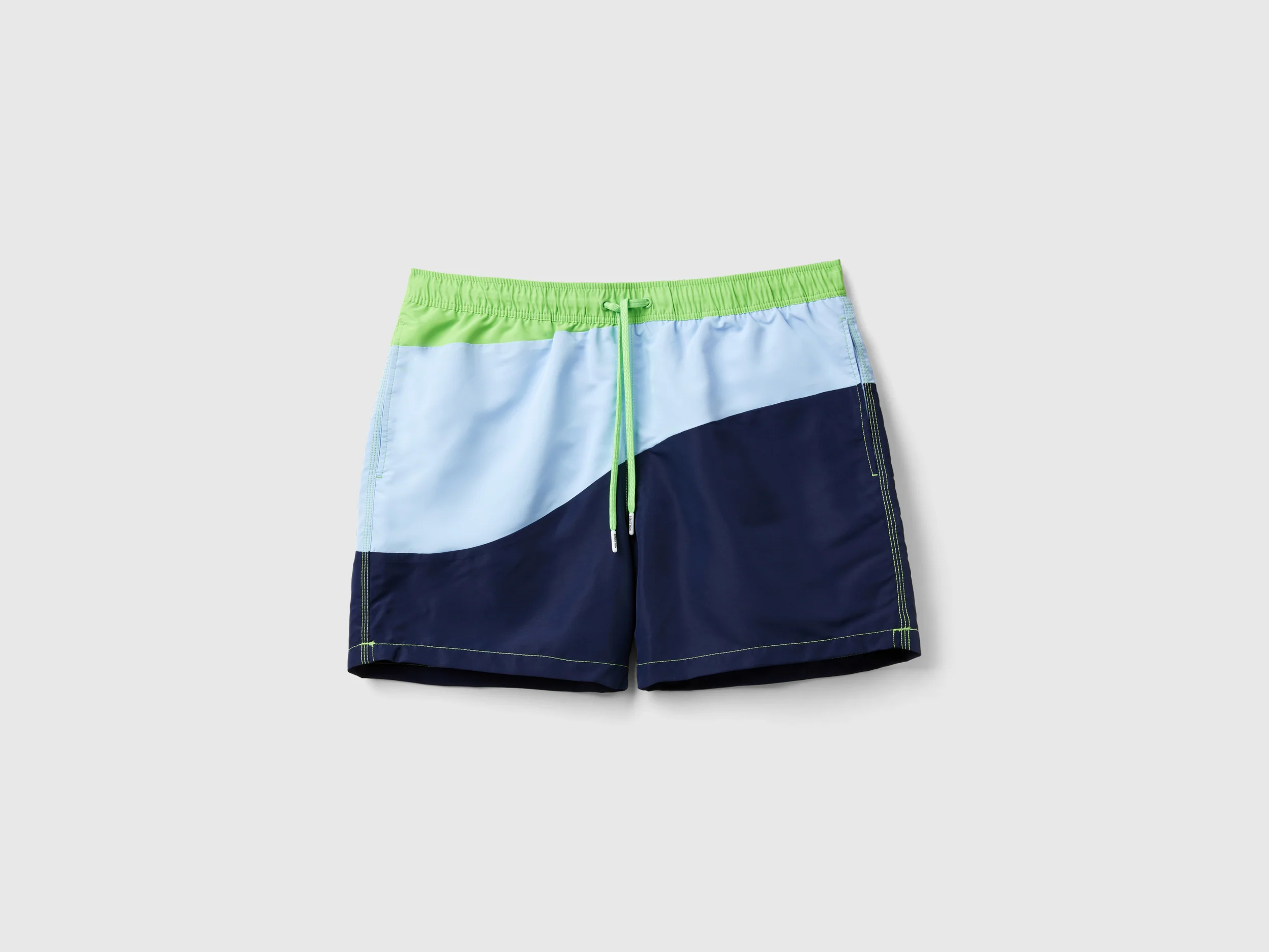 Costume boxer con motivo onde