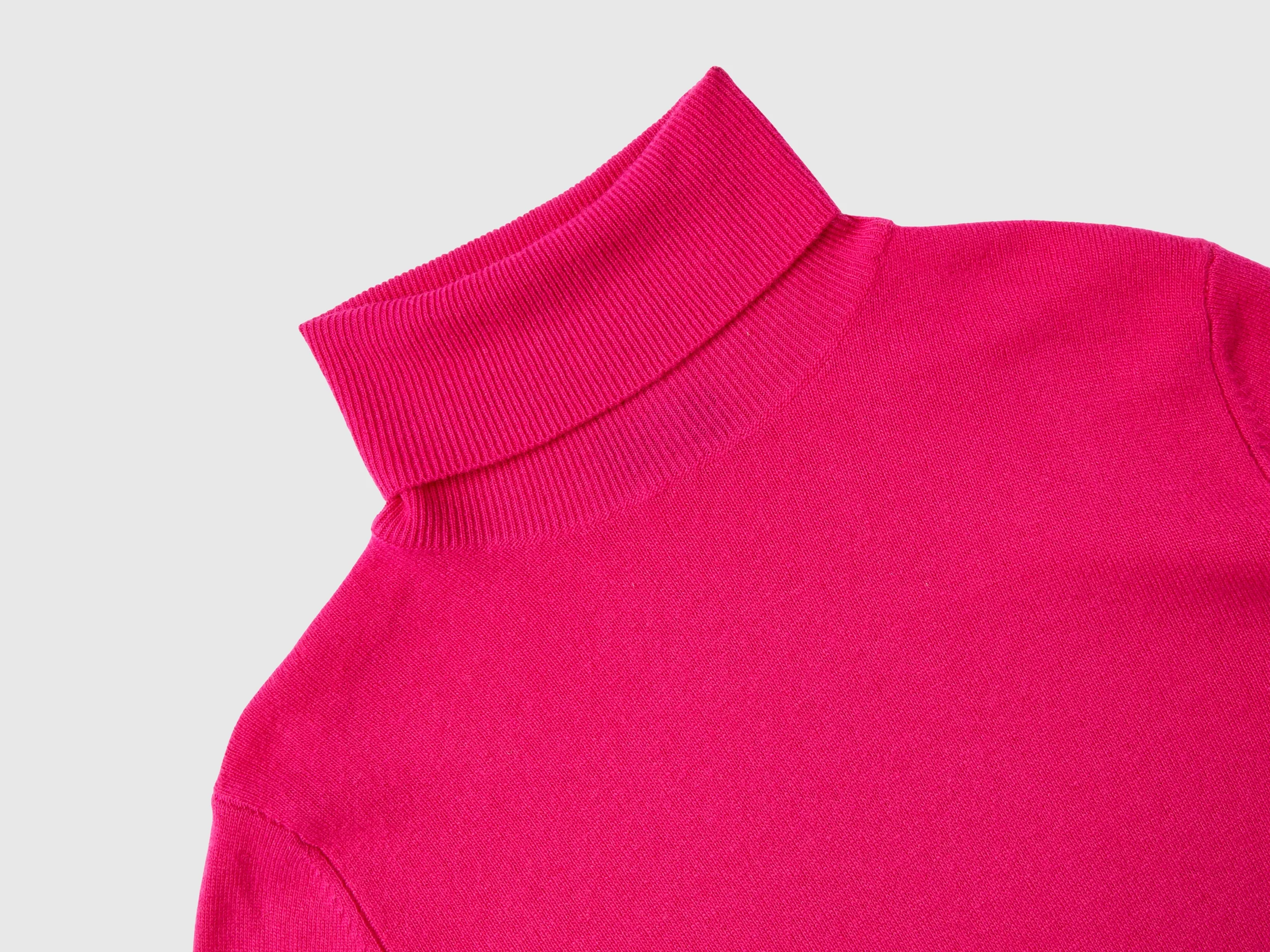 Dolcevita fucsia in pura lana Merino - Image 3