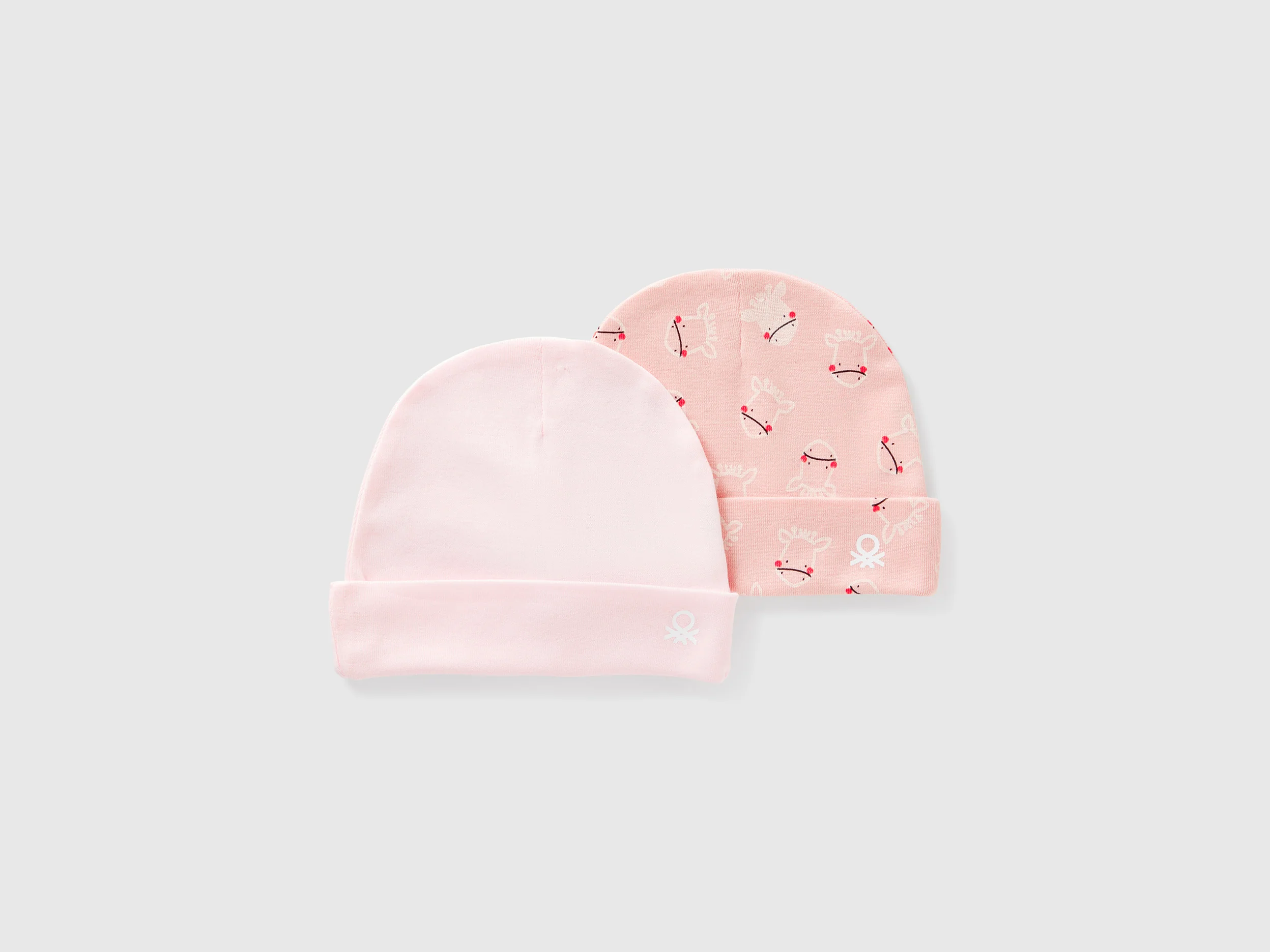 Due cappellini in cotone