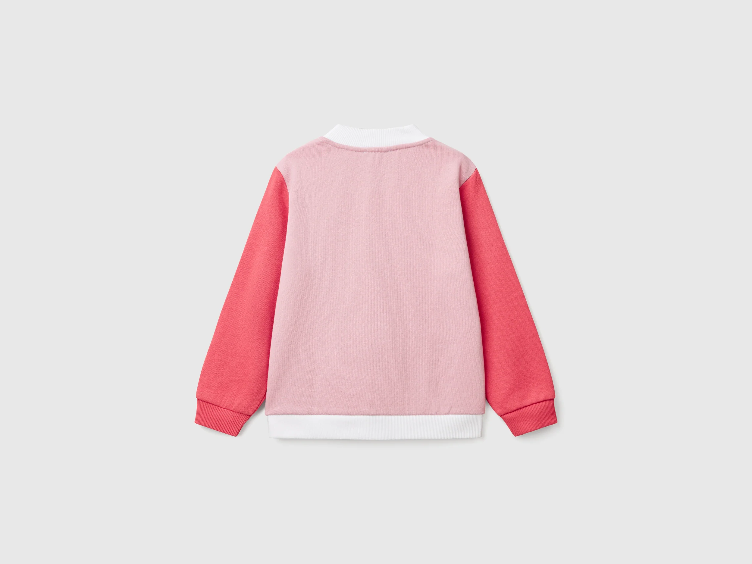 Felpa con zip in cotone - Image 2