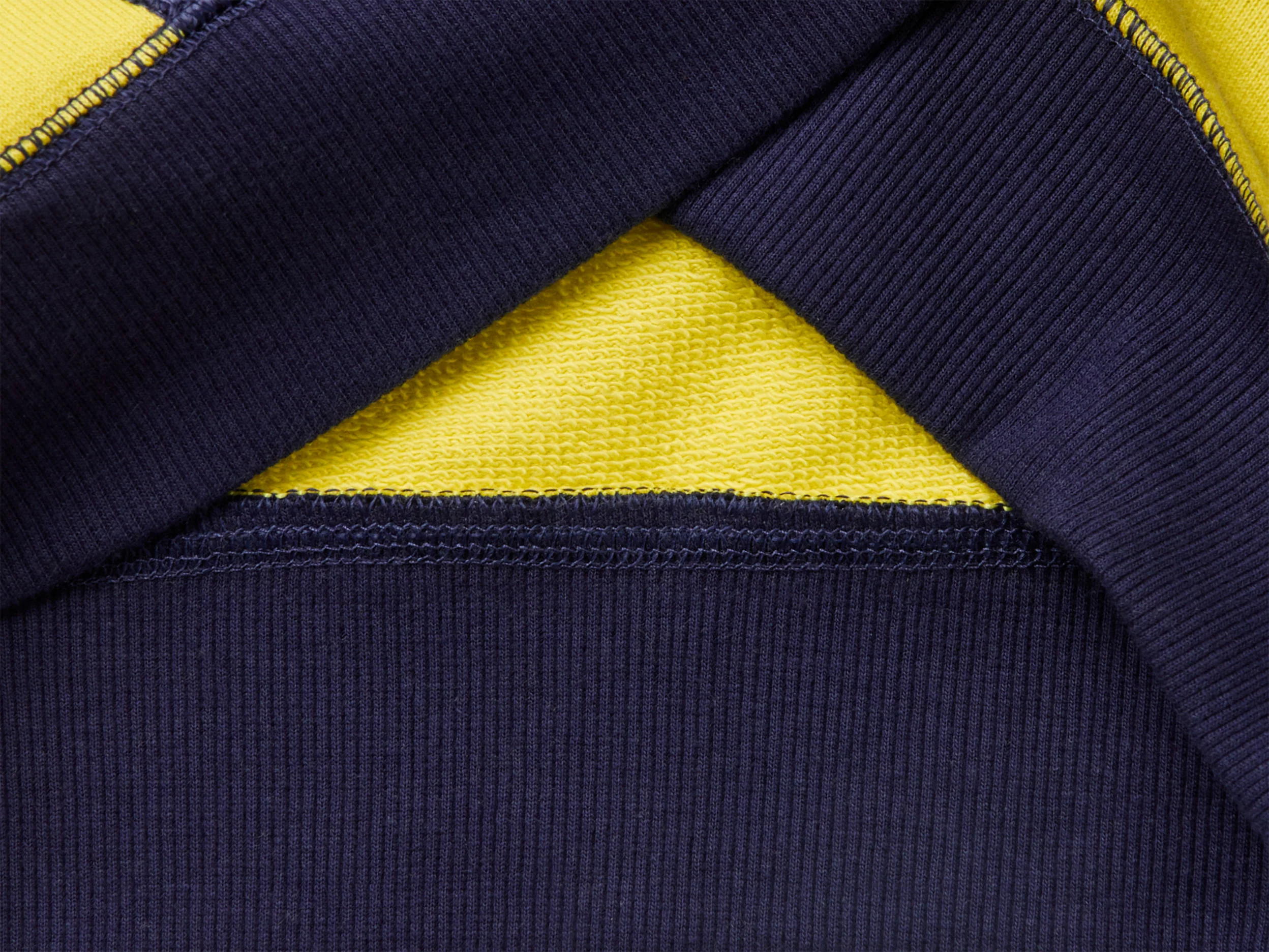 Felpa con zip in puro cotone - Image 3