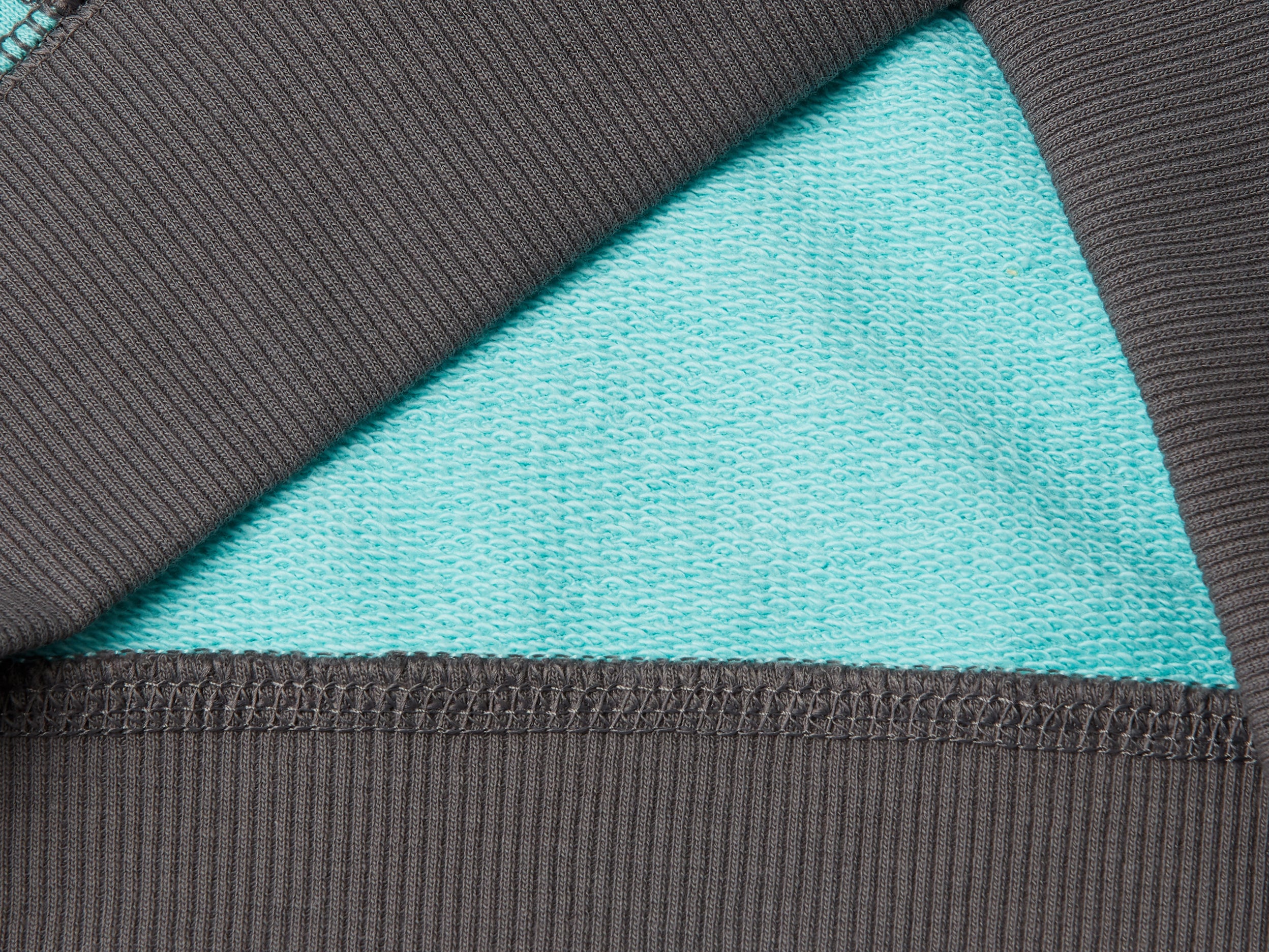 Felpa con zip in puro cotone - Image 3