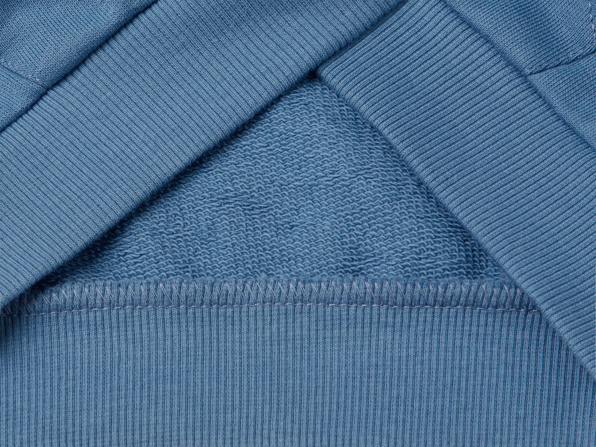 Felpa in cotone con zip - Image 3
