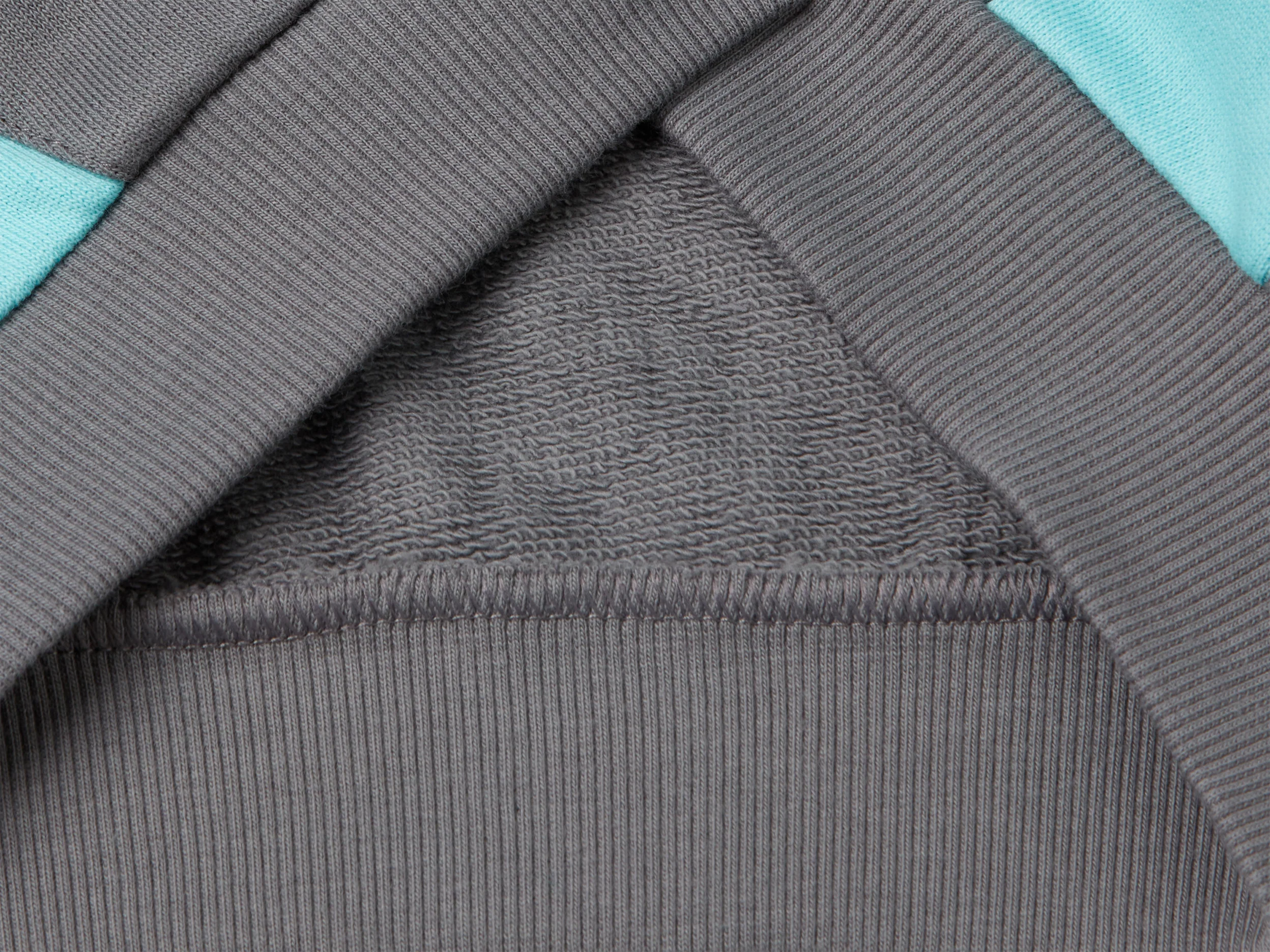 Felpa in cotone con zip - Image 3