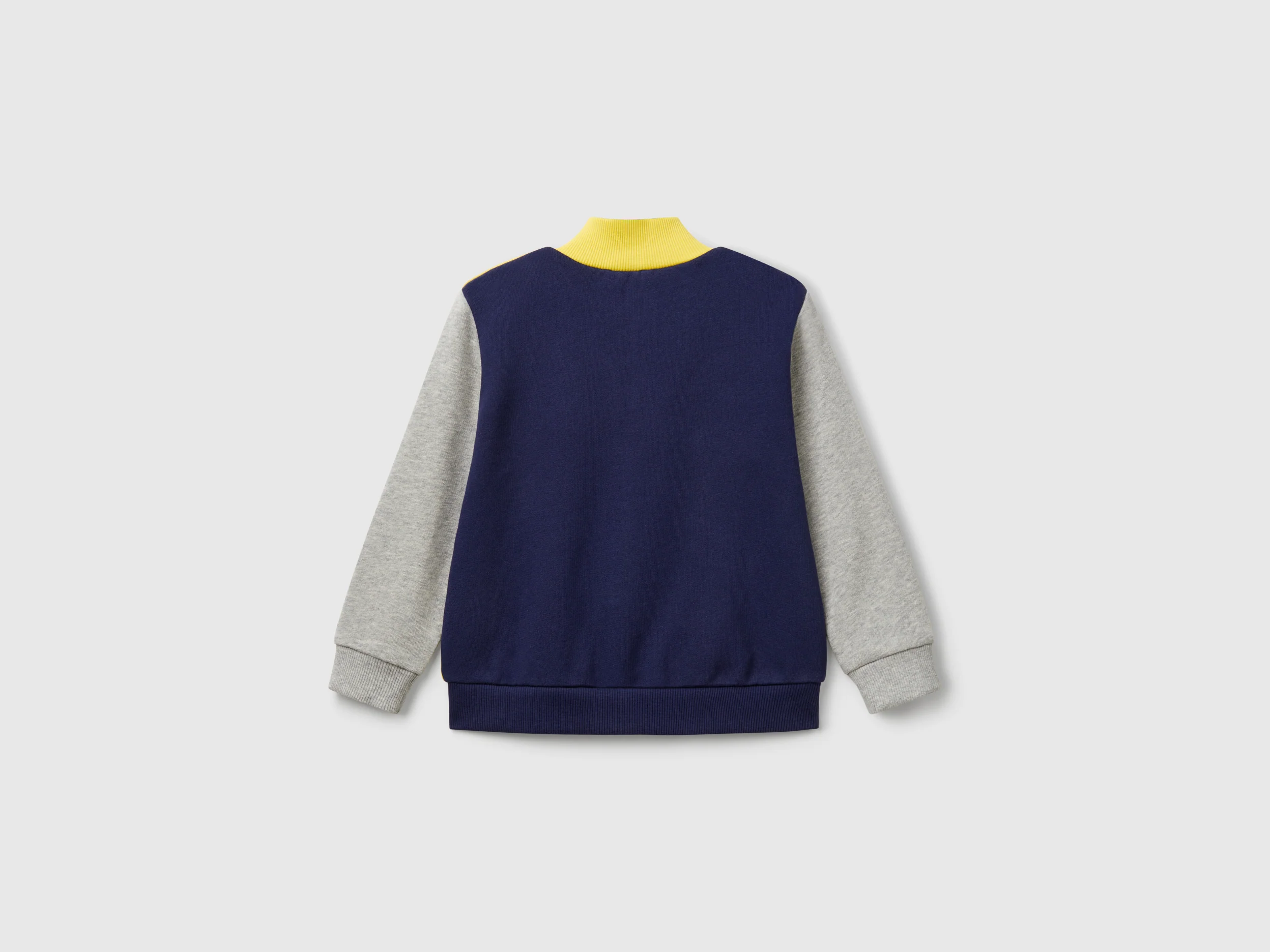 Felpa in cotone con zip - Image 2