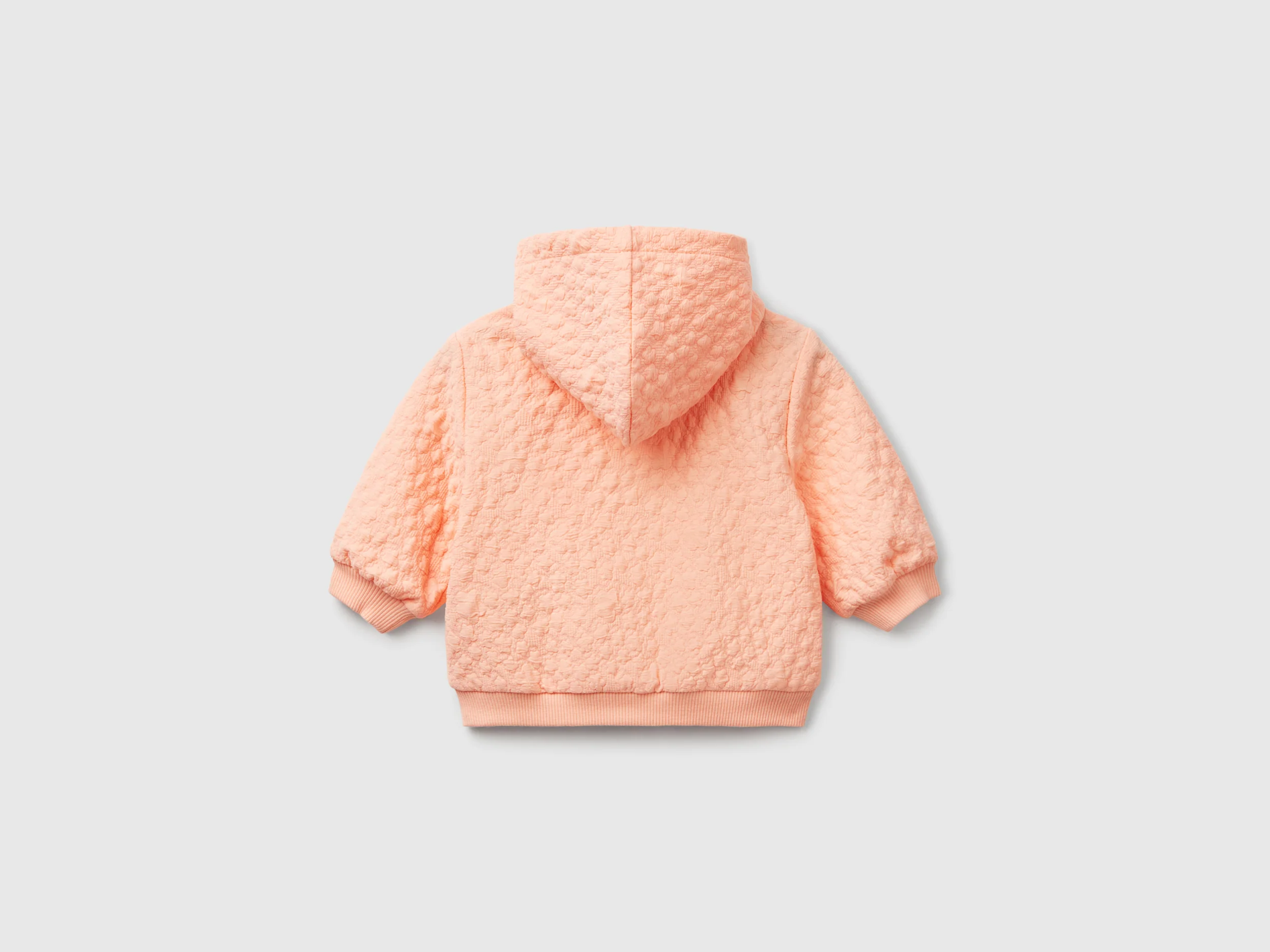 Felpa jacquard con zip - Image 2