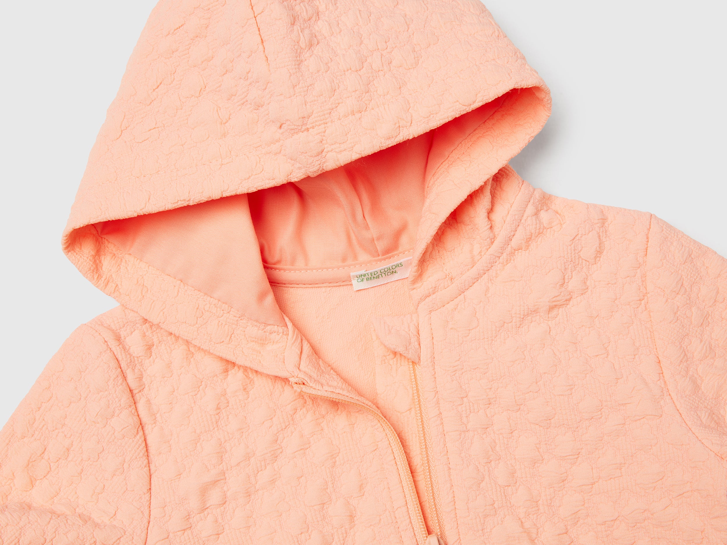 Felpa jacquard con zip - Image 3